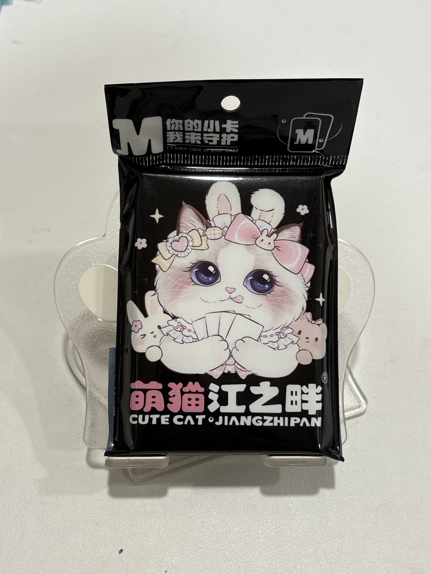 萌貓 細砂卡膜50入/包 58x89mm(3寸)