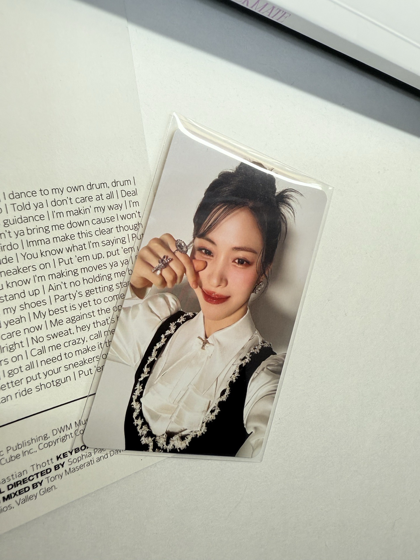 Algorhythm MIDZY盤 專輯卡 留