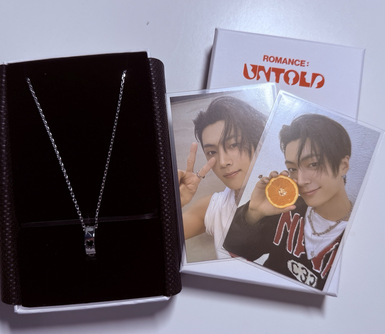 Jay朴綜星戒指項鍊