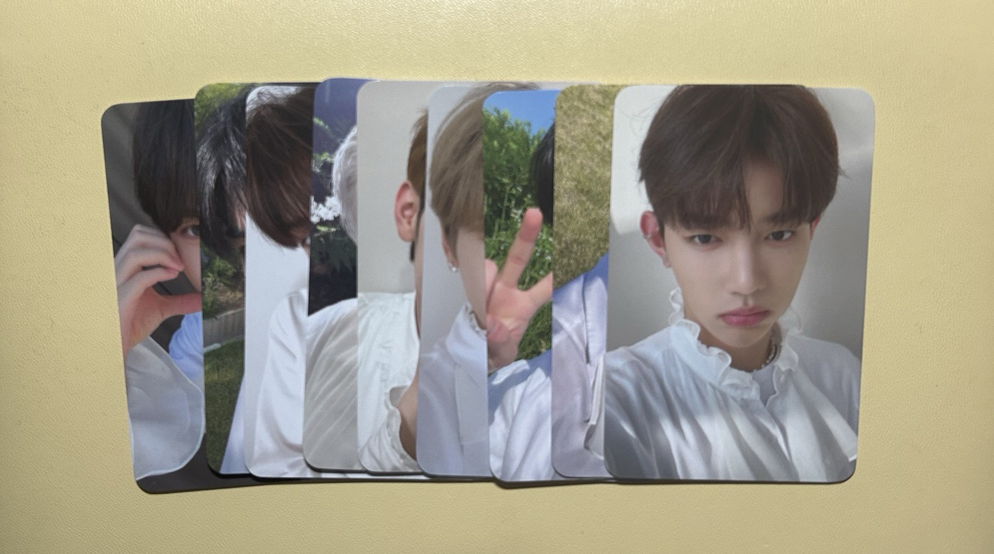 ZB1 大邱快閃 白卡套卡