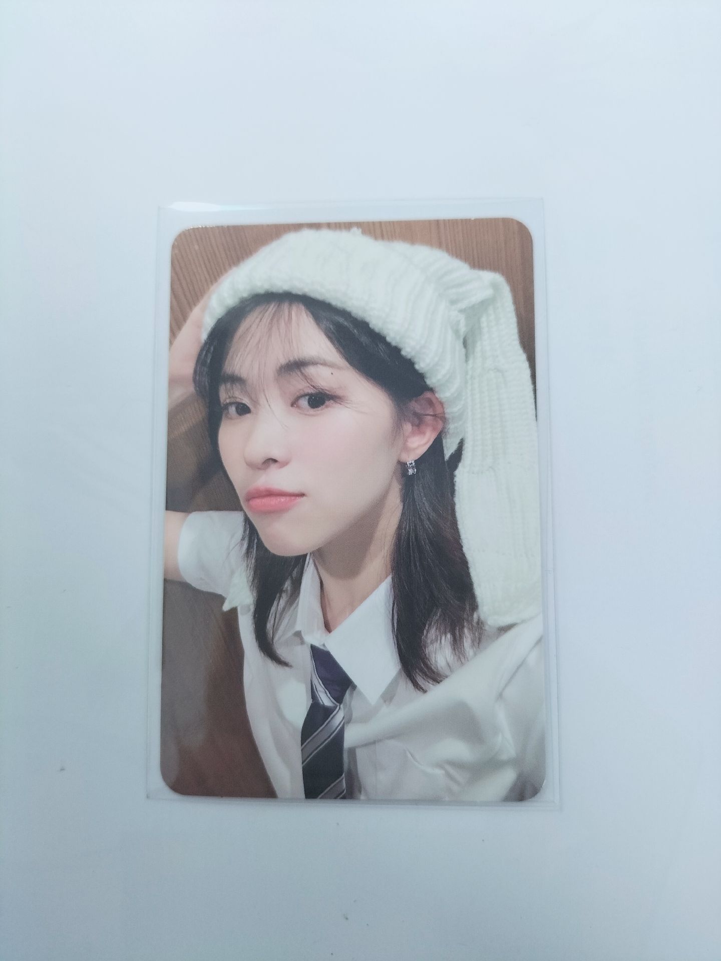 KMD ms2.0 簽售卡 兔耳針織帽 留真