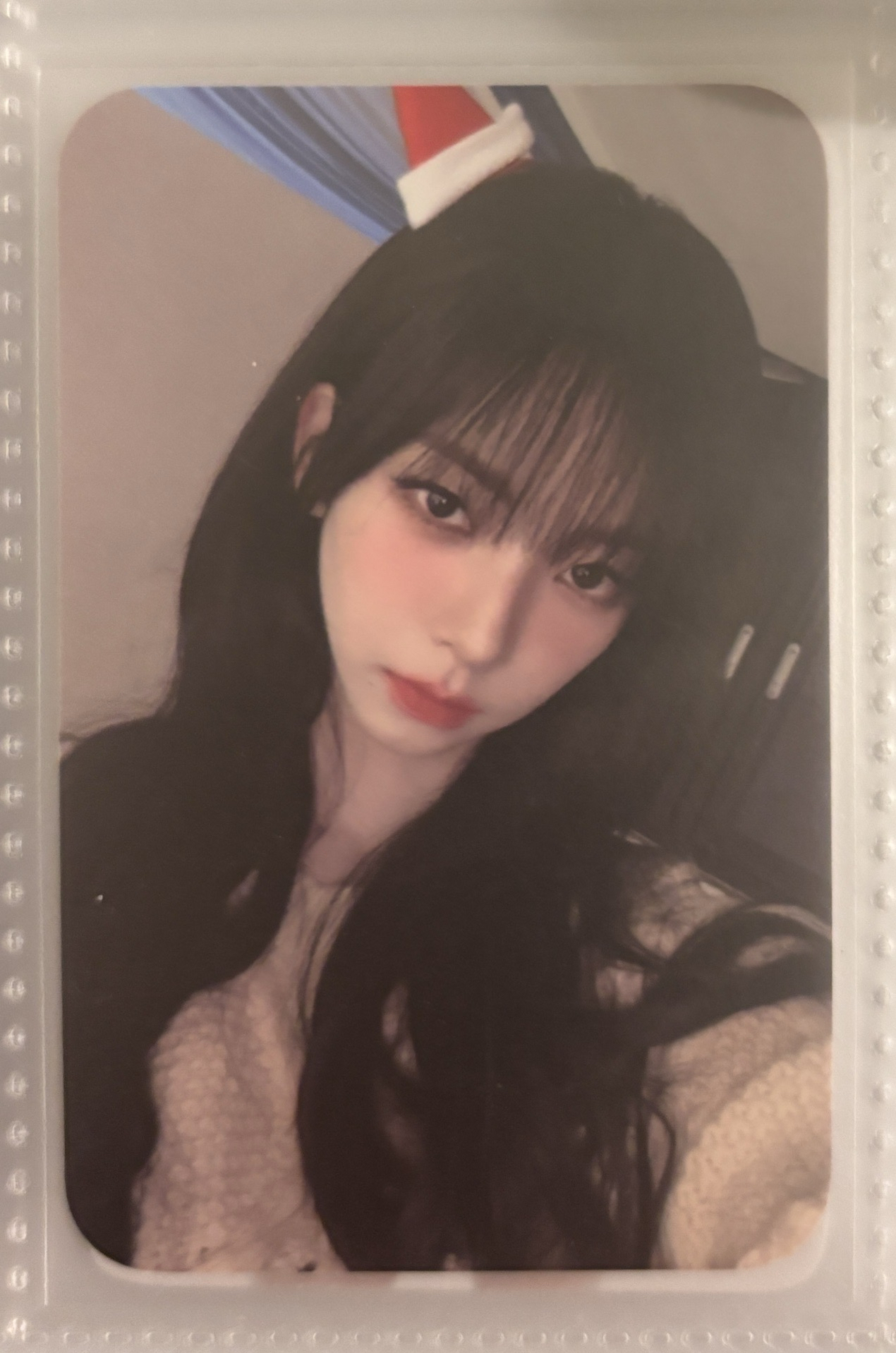 aespa karina柚 sw 聖誕帽柚