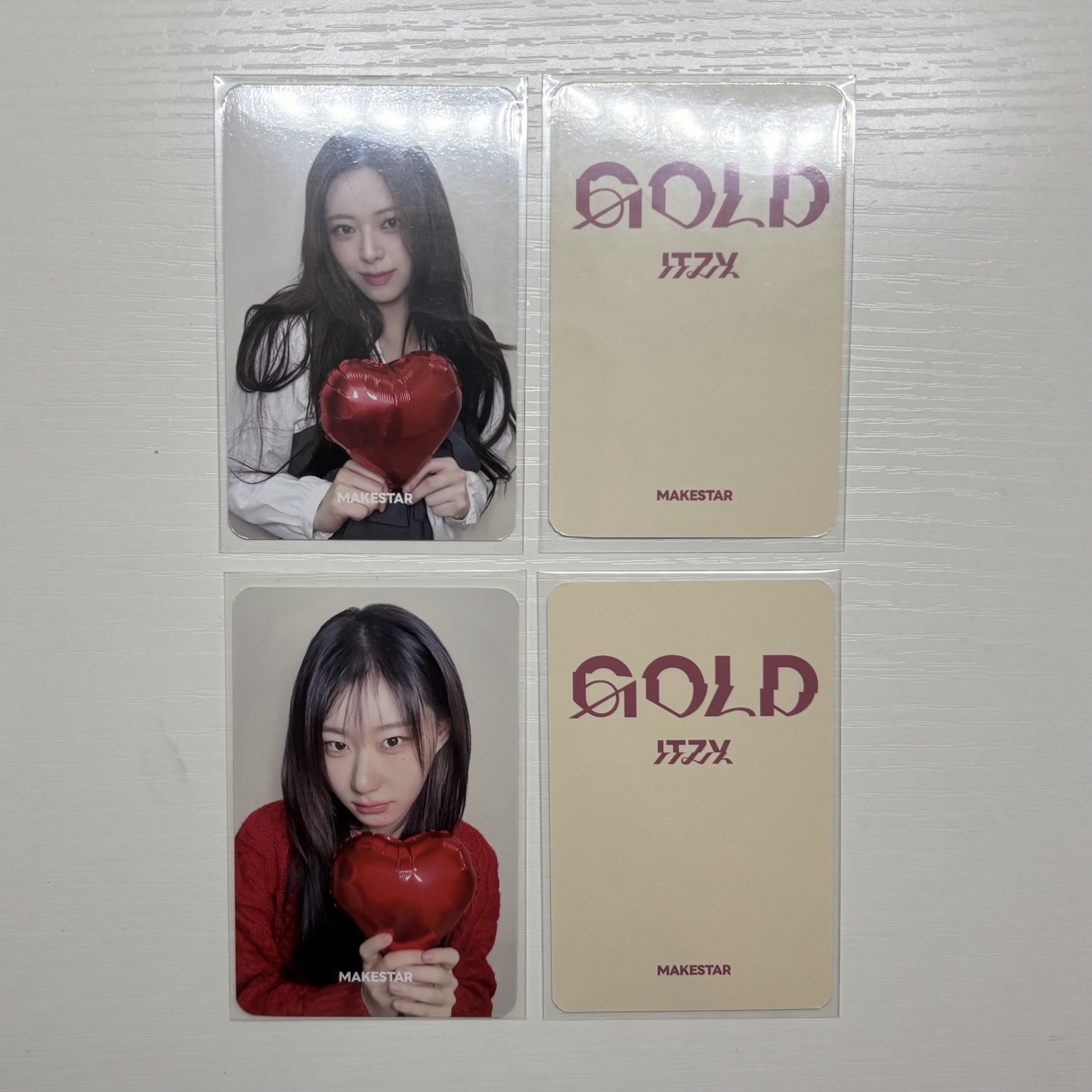 Yuna 彩領 gold ms12.0｜愛心框｜邱比特