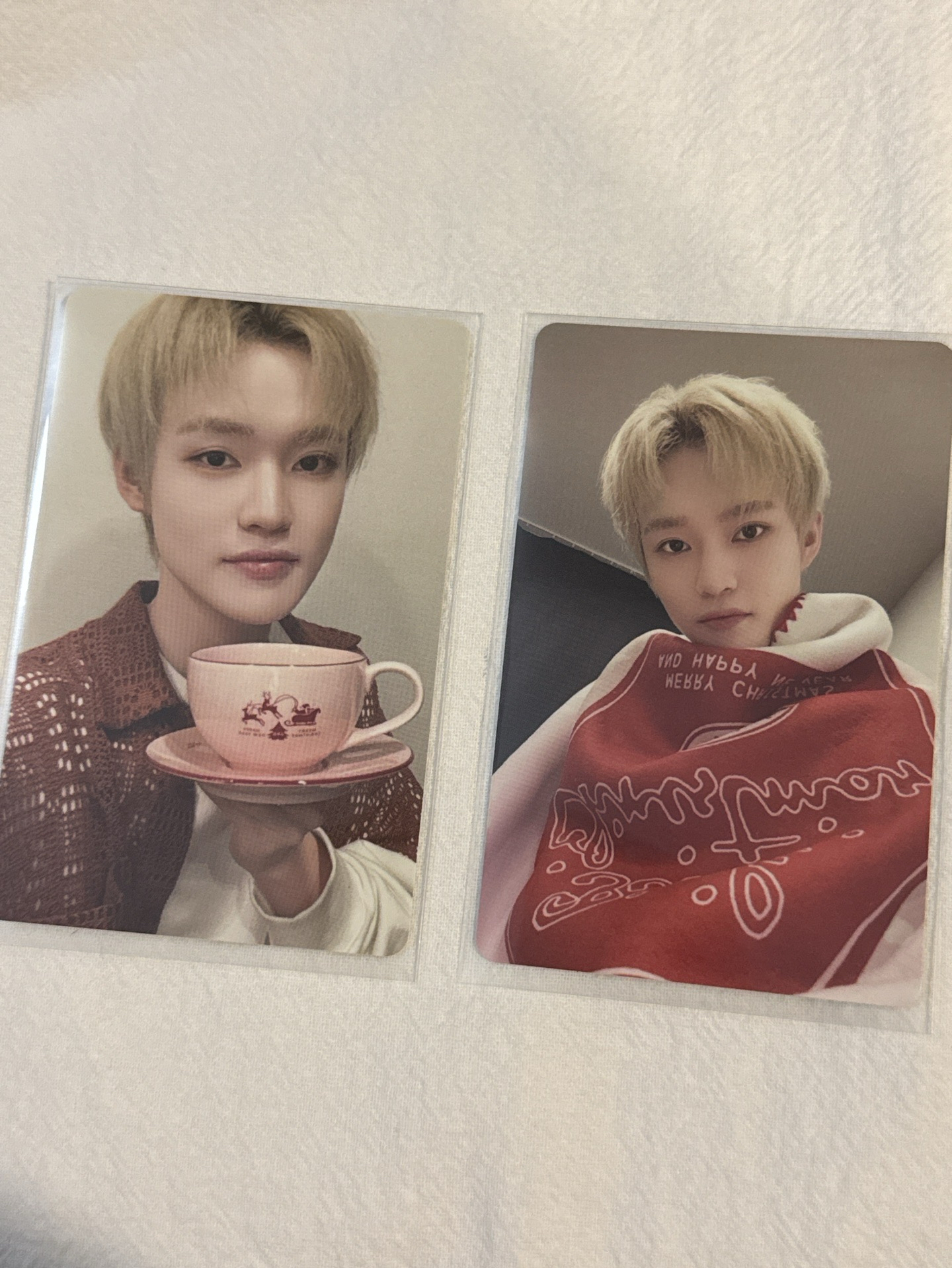 鍾辰樂 一組兩張20塊 2024年SMTOWN聖誕隨機卡包