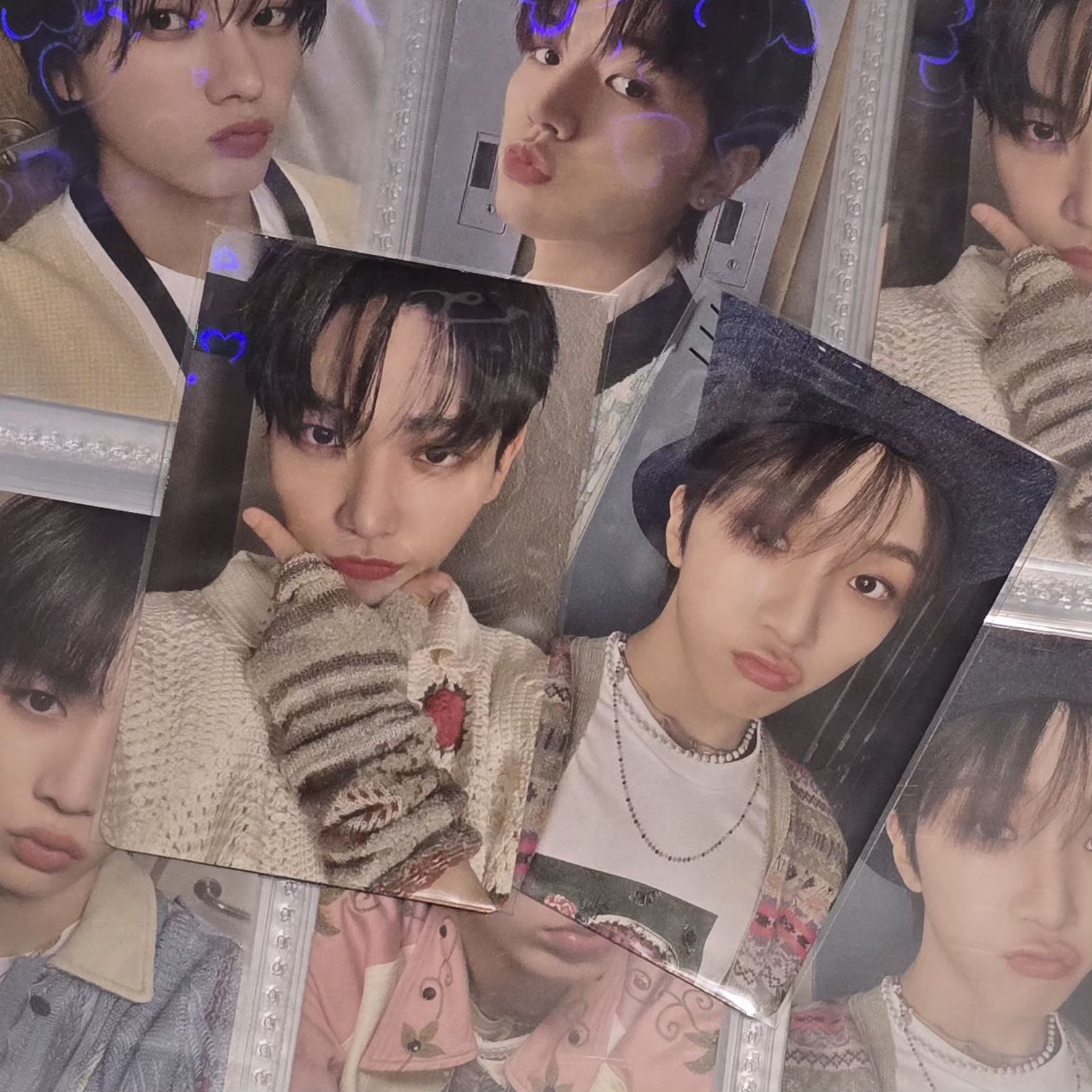 （兩張不拆）WHY.. 日咖 單封 特典卡 愛心閃 宰鉉 雲鶴