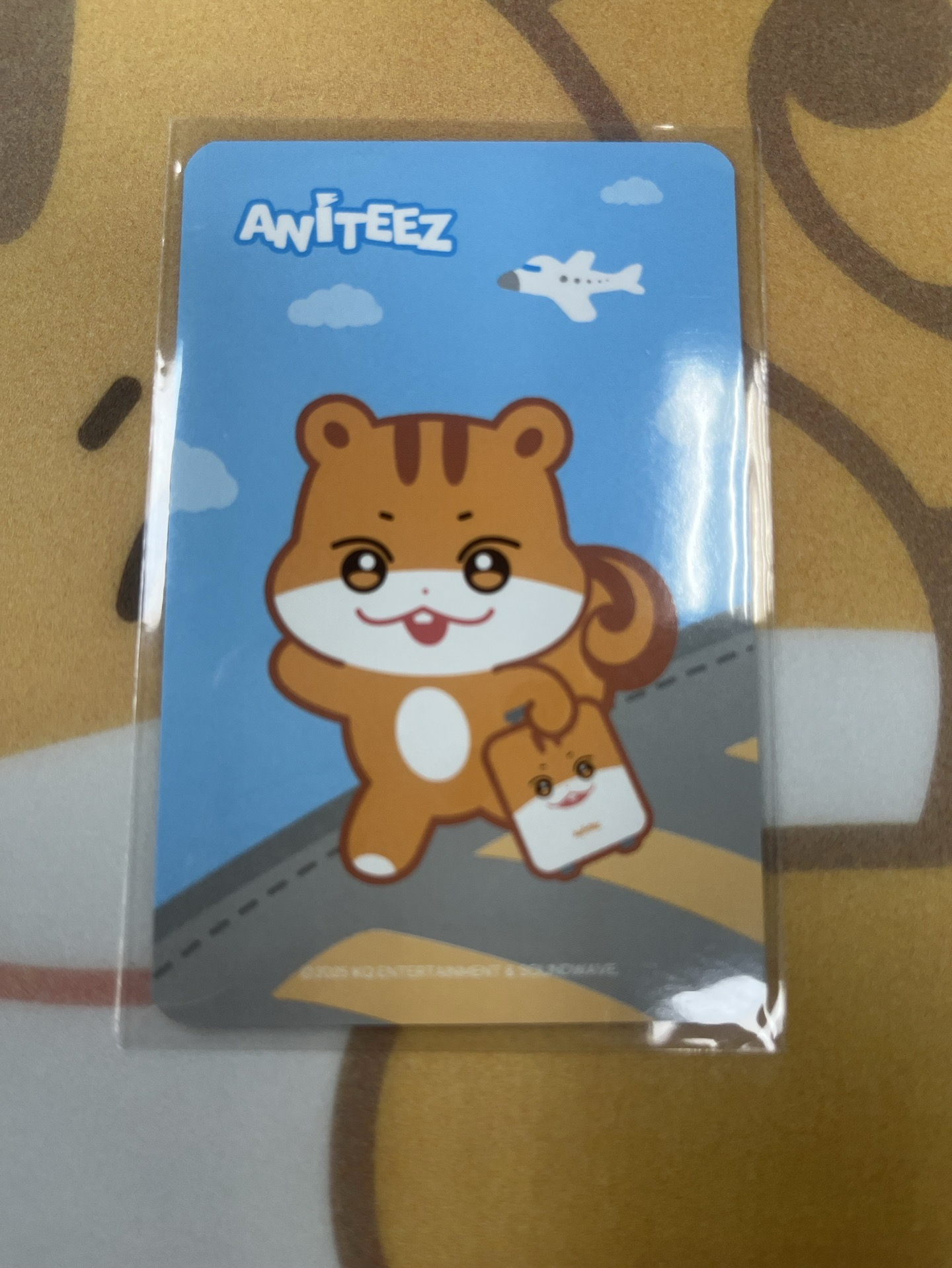 ATEEZ金弘中 中拉米雙面小卡