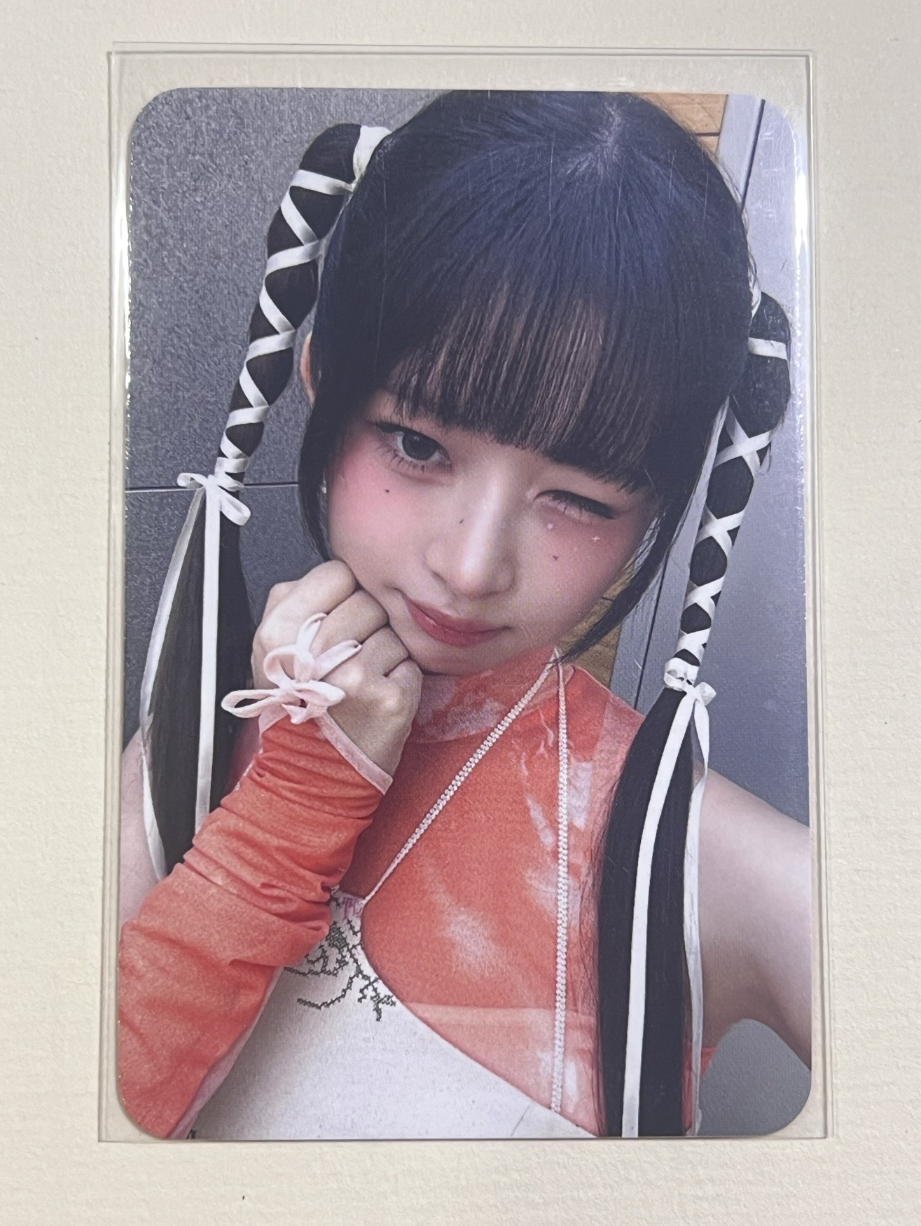 IVE Rei am4簽售卡 鮭魚怜