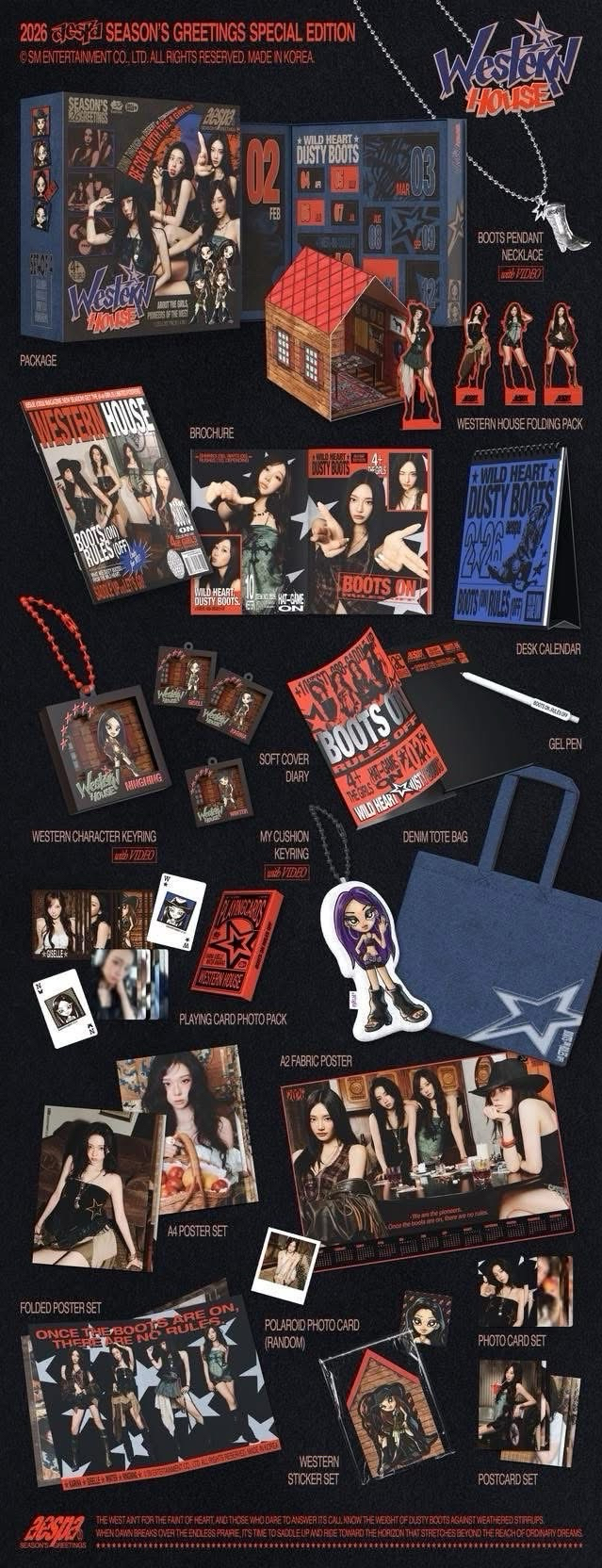 現貨aespa 2026 年曆 WM 含特典