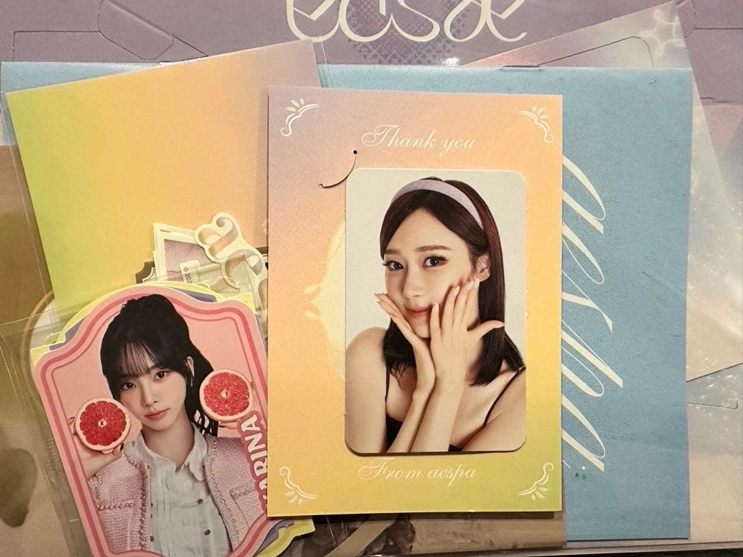 aespa my-j 續費會員winter