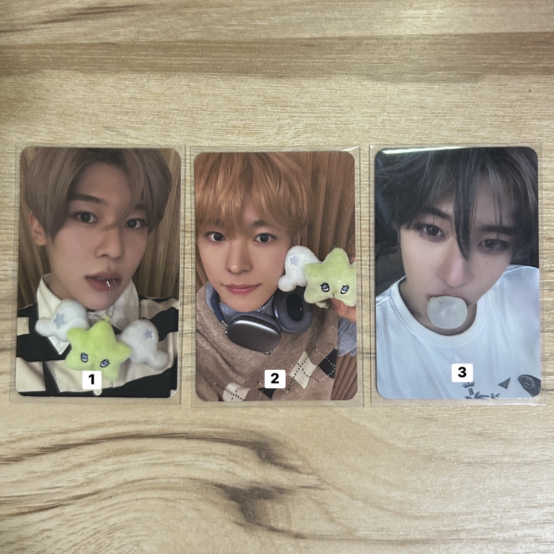 NCT WISH 小卡 專卡 吳是溫 Sion 得能勇志 Yushi