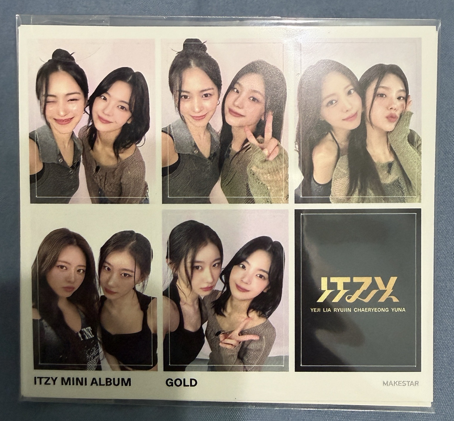 GOLD ms 8.0 簽售特典貼紙 叮咚 大忙 合拍 01