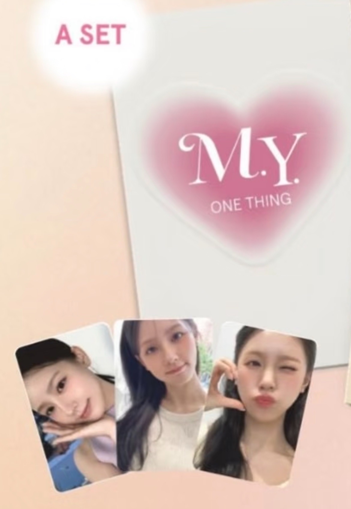 麵代言卡 one thing