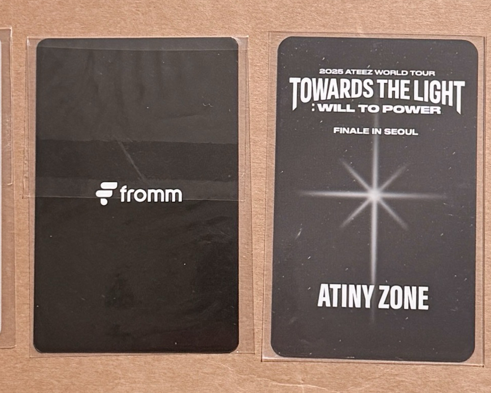 演唱會FROMM訂閱卡+ZONE卡 傘