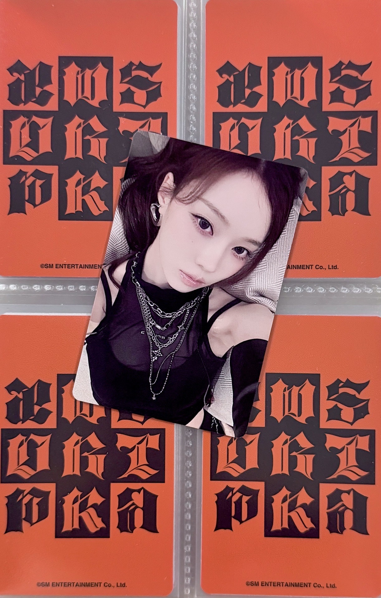 WINTER YZY預售特典卡 中文卡背