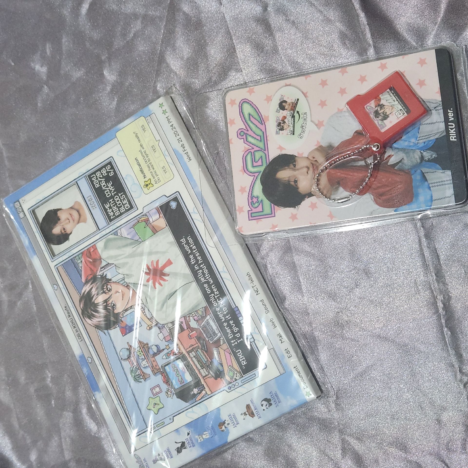 WISH RIKU Login 周邊