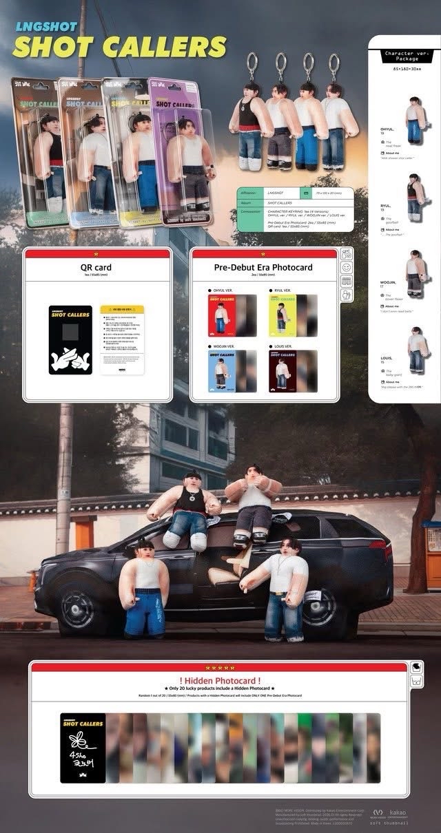 DEBUT EP [SHOT CALLERS] Character Ver.