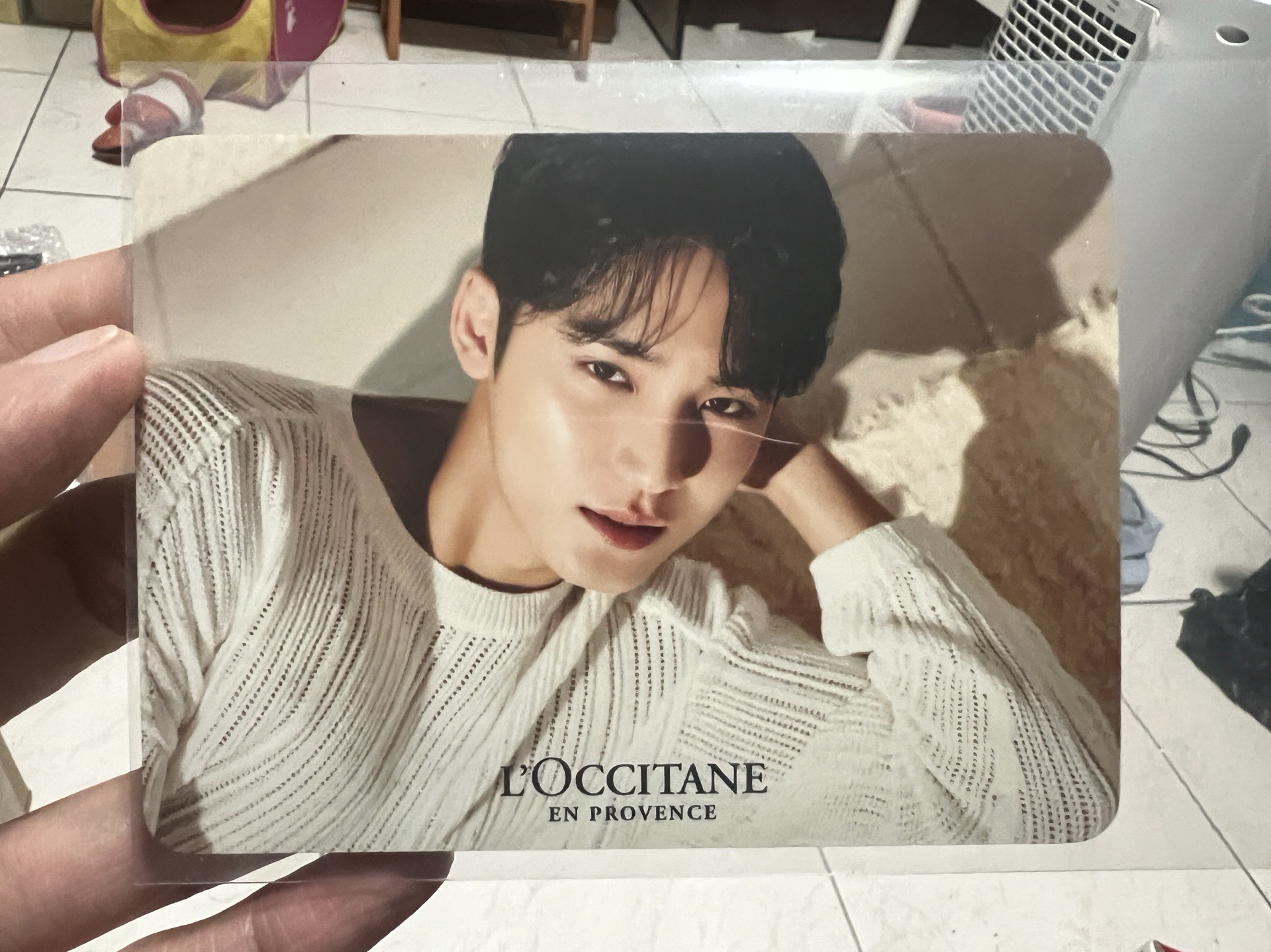 珉奎歐舒丹滿額卡一套 + 士力架明信片組