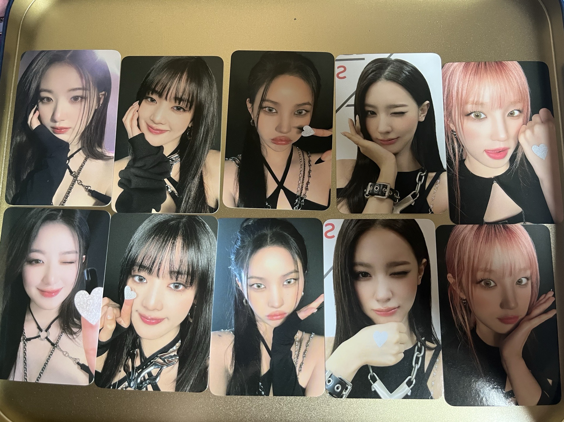 i-dle 2024世巡演唱會卡包 小卡