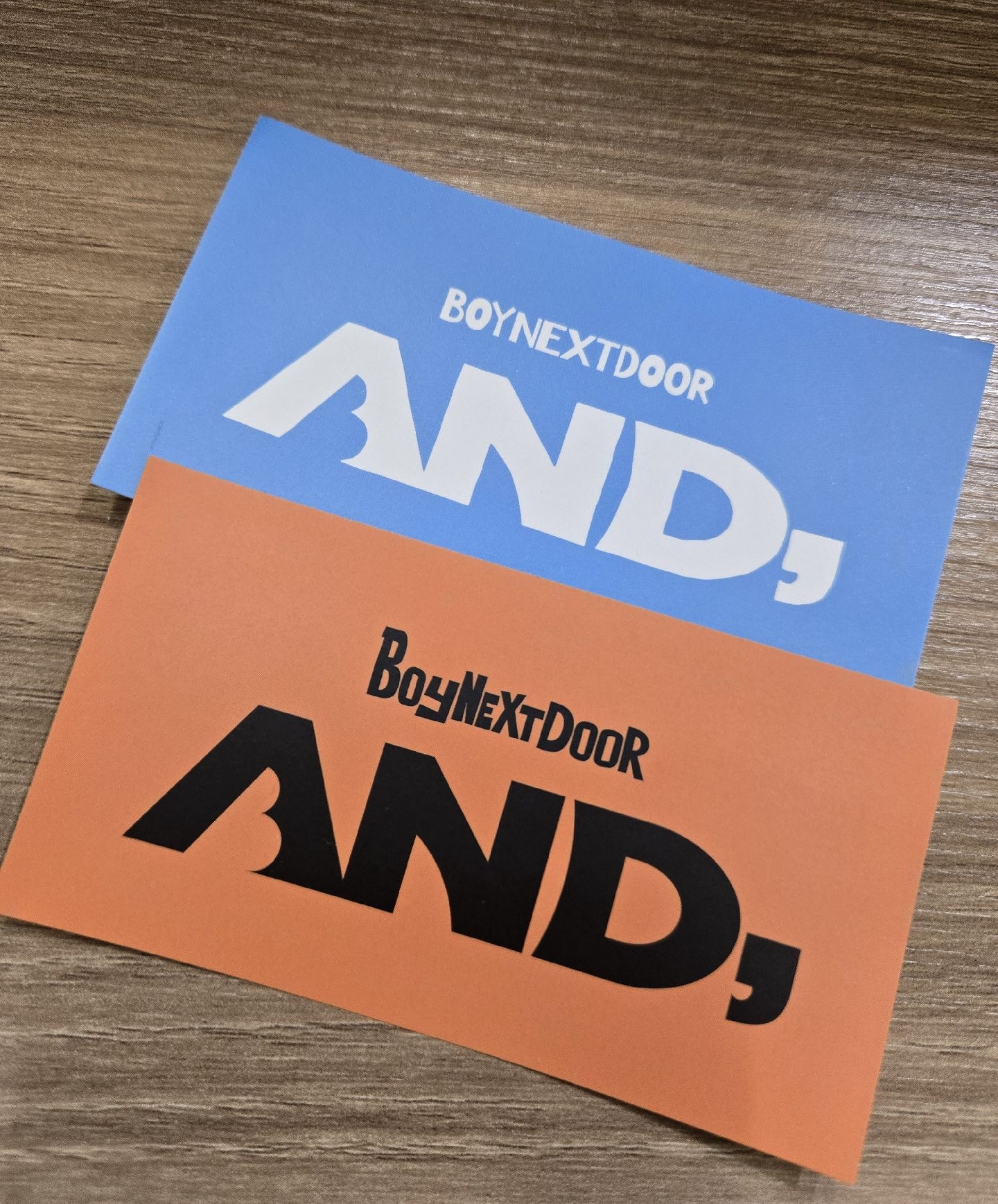 AND, 塔店 單封 特典卡 貼紙