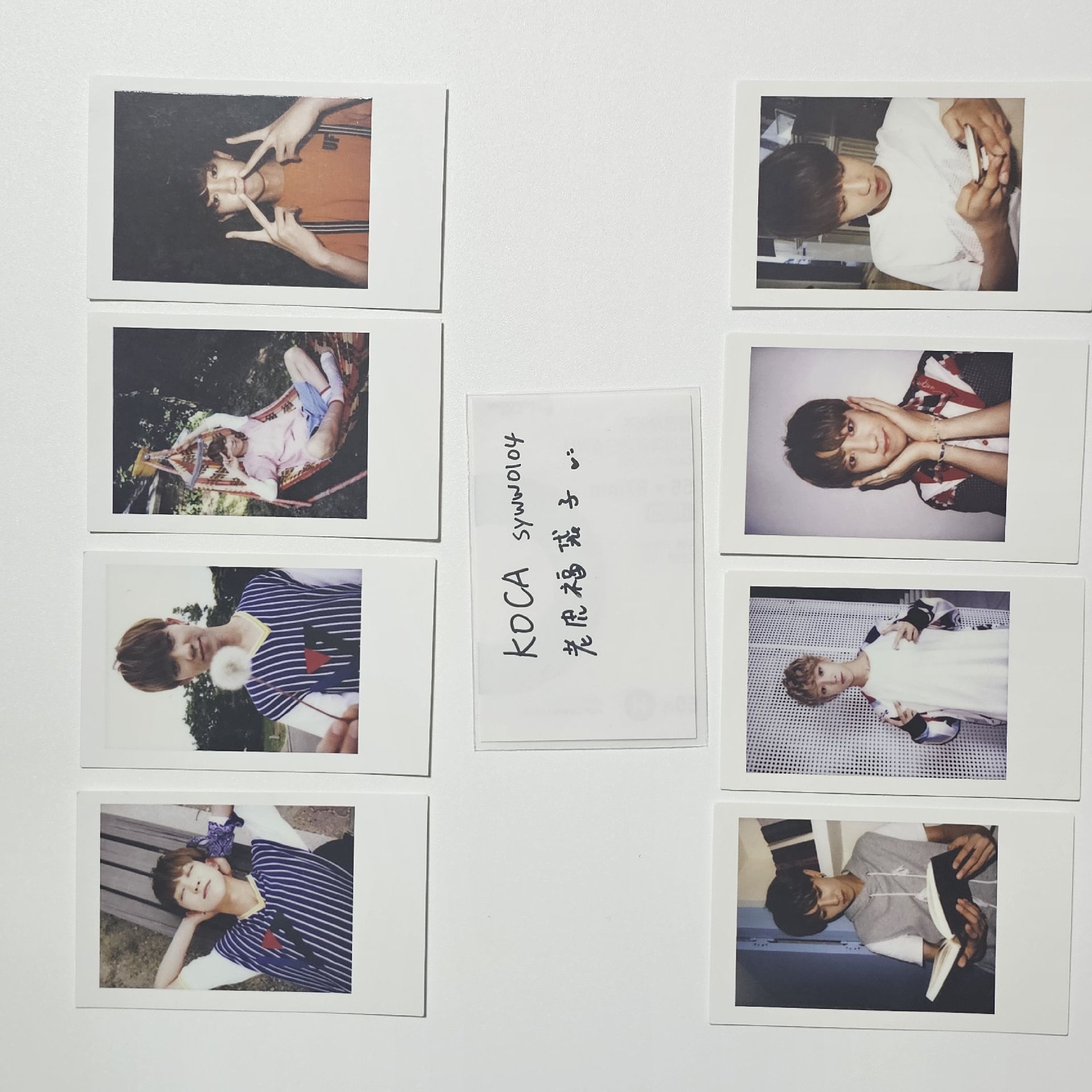 SHINING DIAMOND 周邊卡 A+B 鐵盒拍立得 THE 8