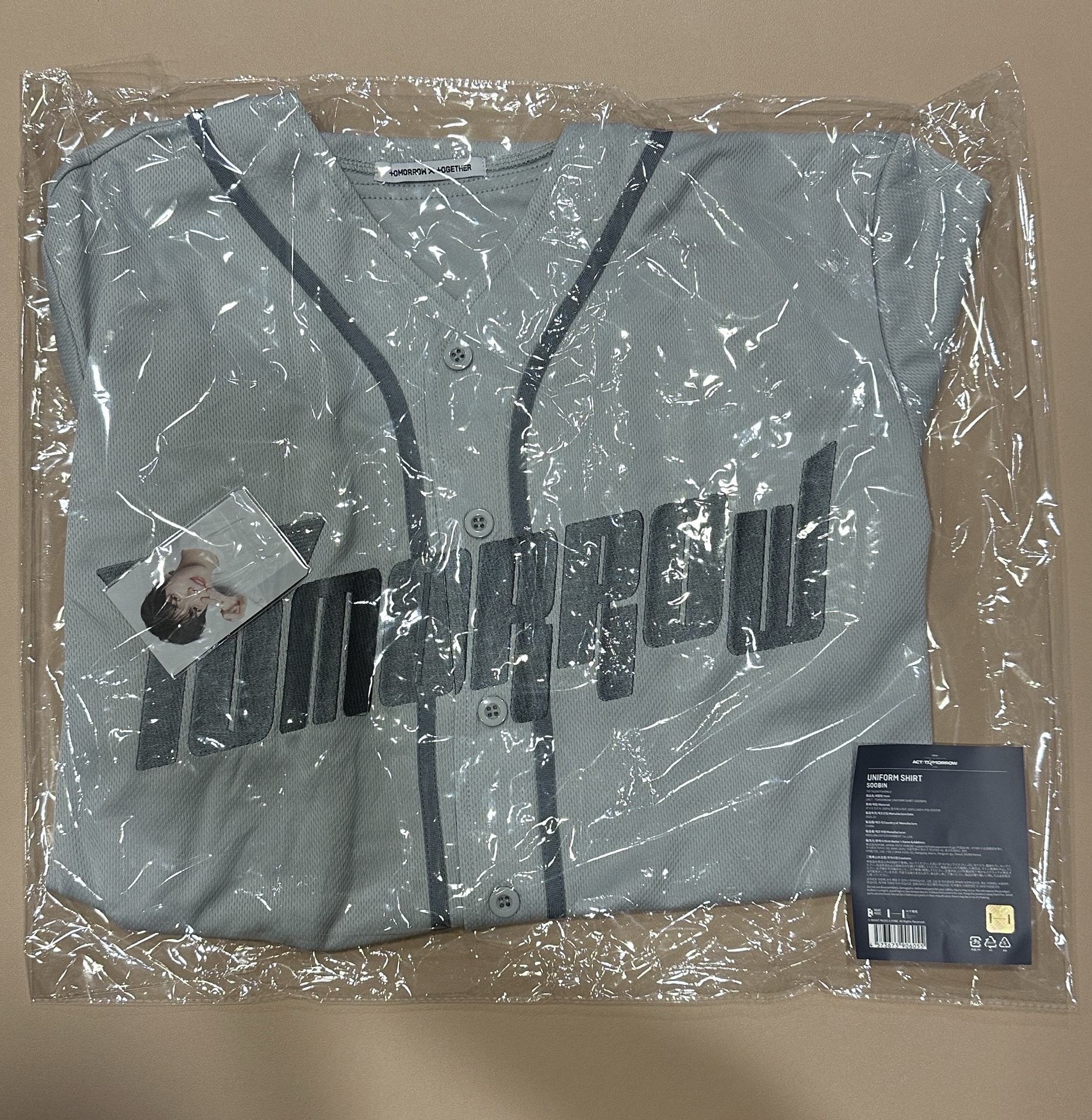 TXT 25年巡演 秀彬球衣 全新未拆