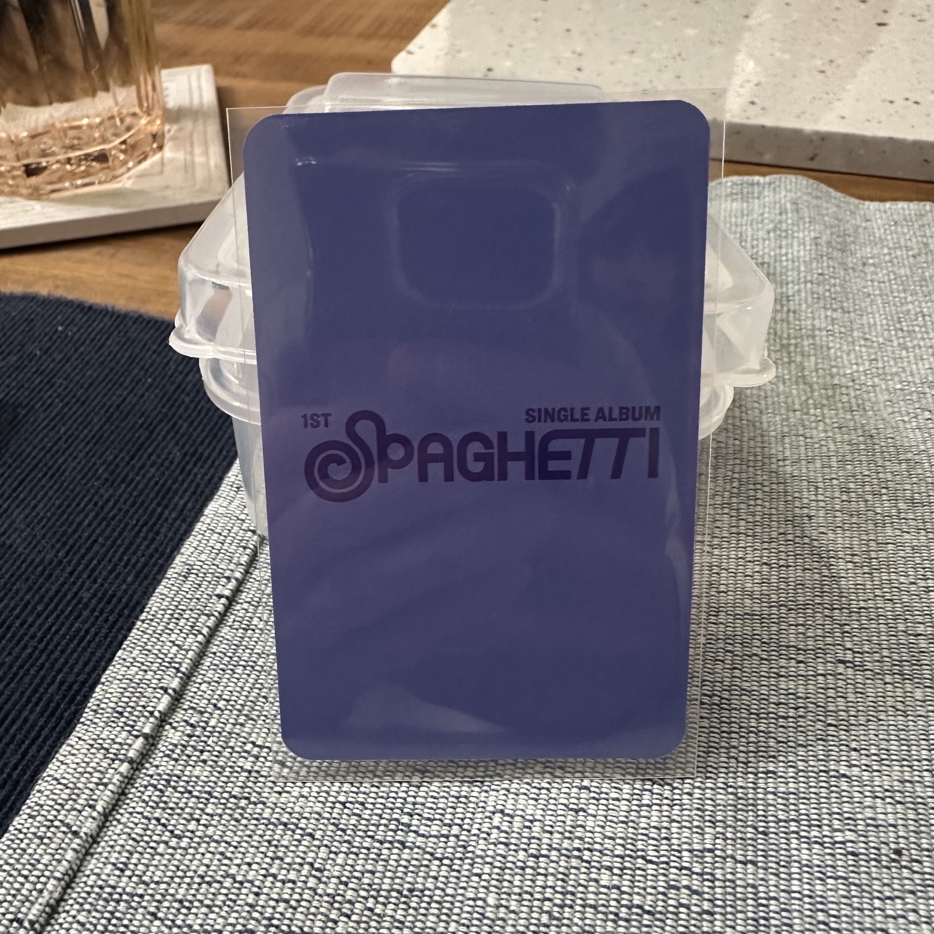 SPAGHETTI 阿拉丁 單封預售 特典卡 