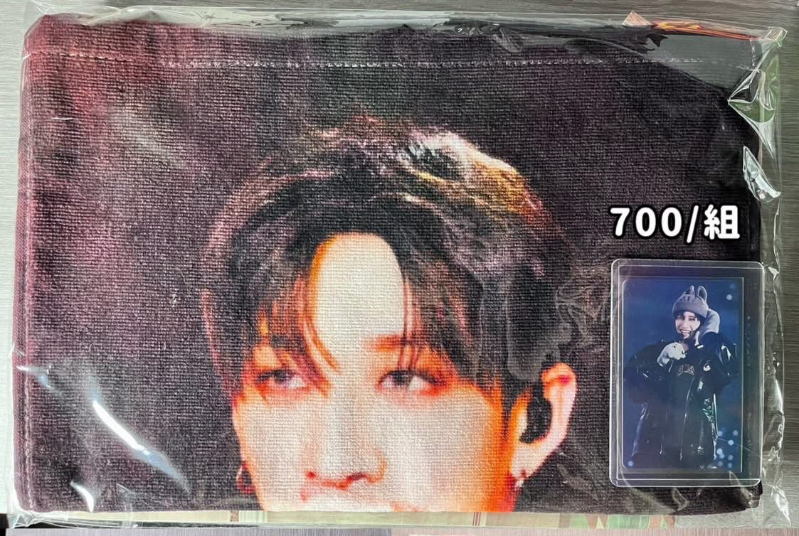 日本場周毛巾+小卡