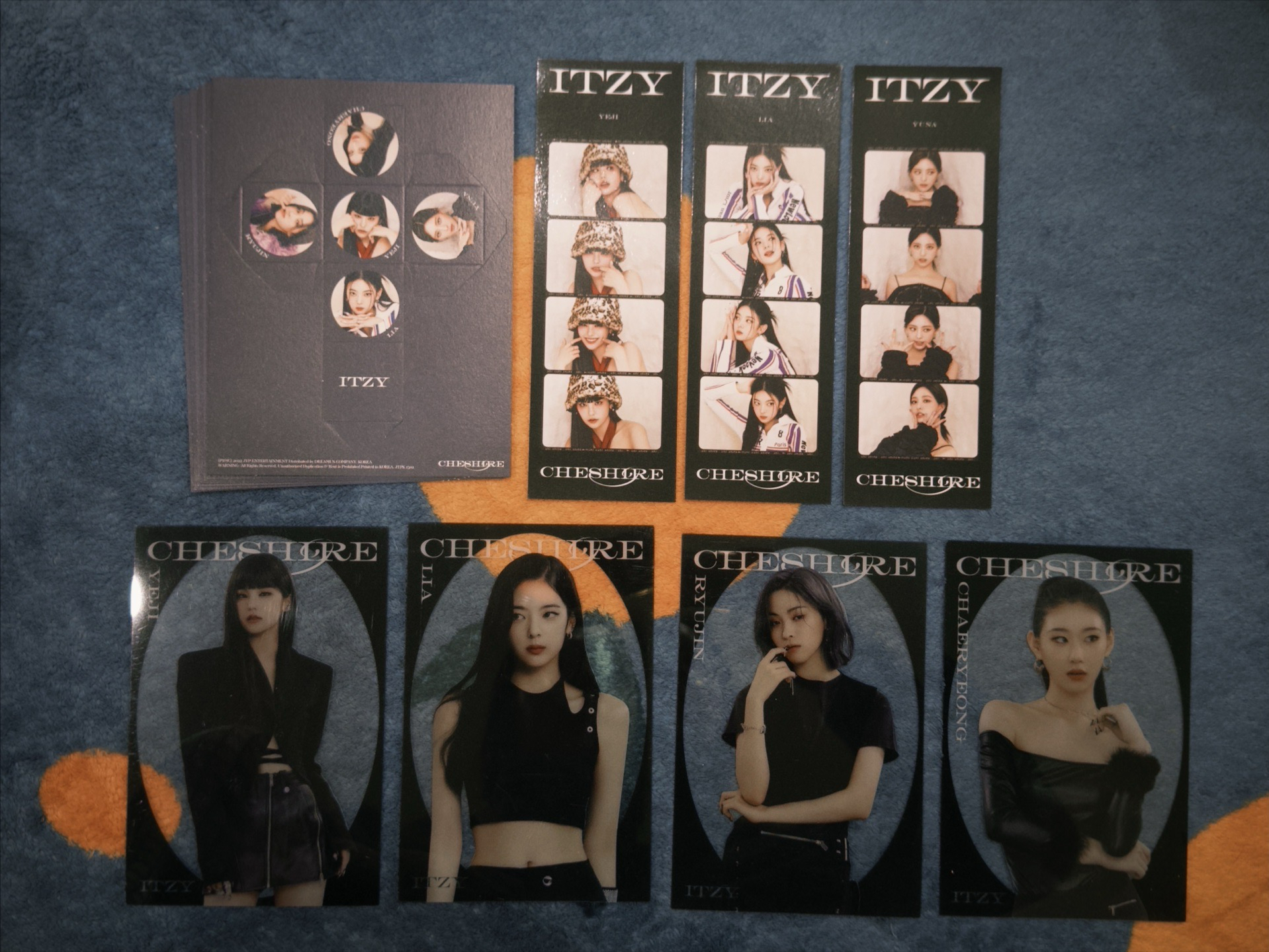 ITZY CHESHIRE 空專 專輯配置