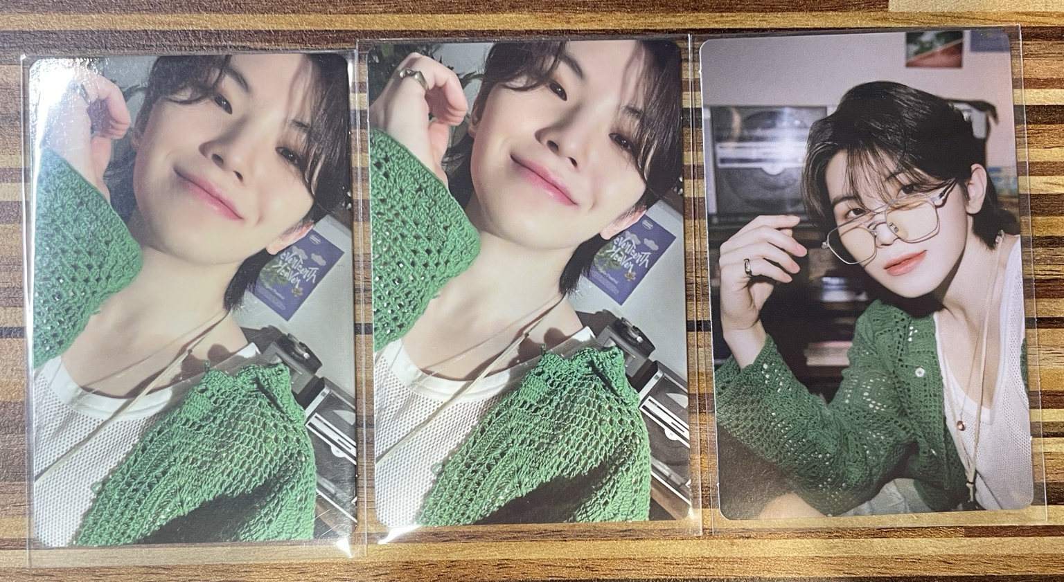 新年快樂1/1限定價 綠衣勳 愛知 手錶卡 hanabi貝雷帽