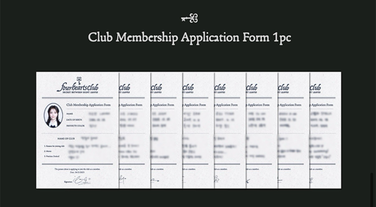 four hearts club明信片jiwoo❗️🈚️證件照+束口袋卡+隨機卡包官拍