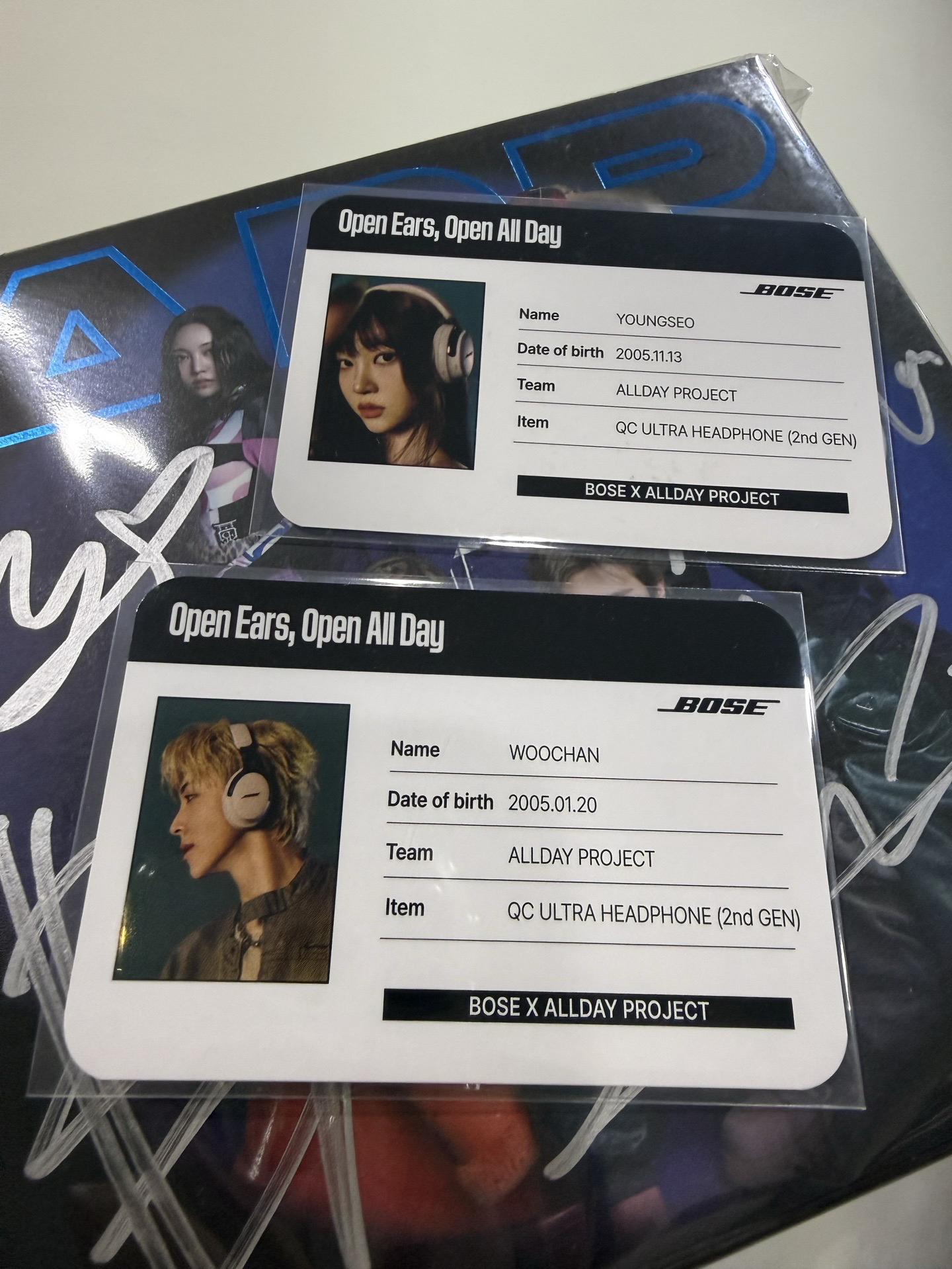 AllDay Project 迷一線下快閃 BOSE聯名ID卡