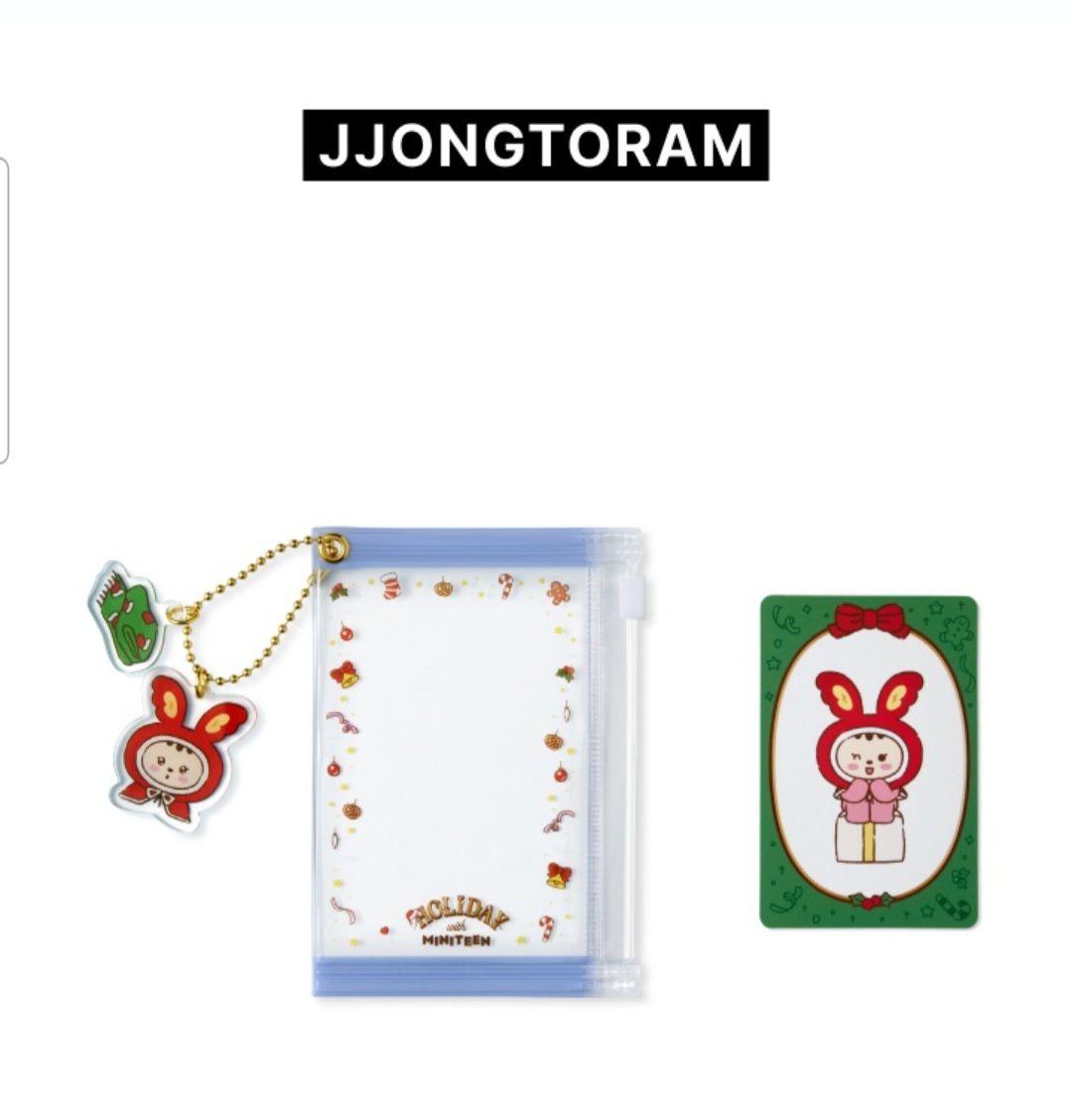 MINITEEN 聖誕系列 淨漢PVC卡套
