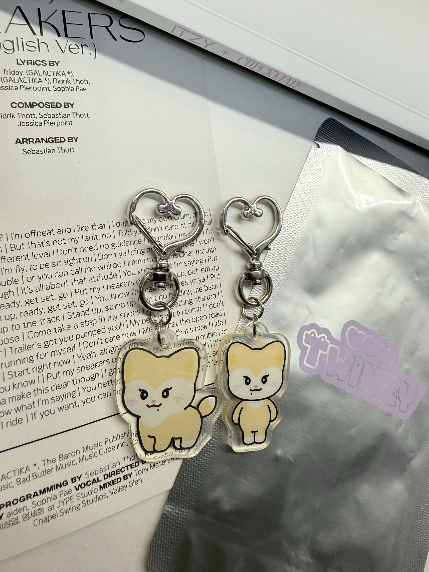 二巡 鑰匙圈吊飾 隨機 領