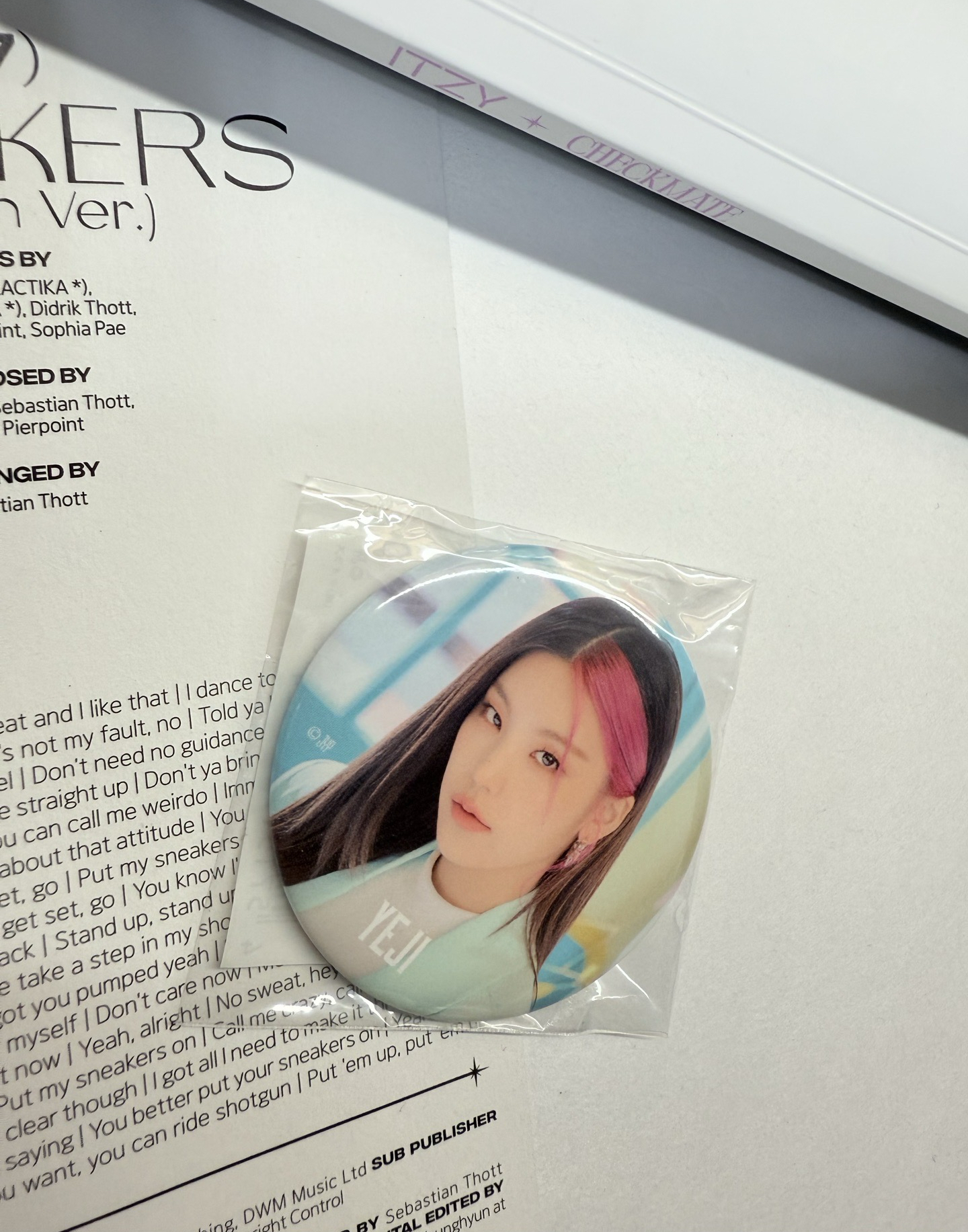 IT'z ITZY 徽章 志