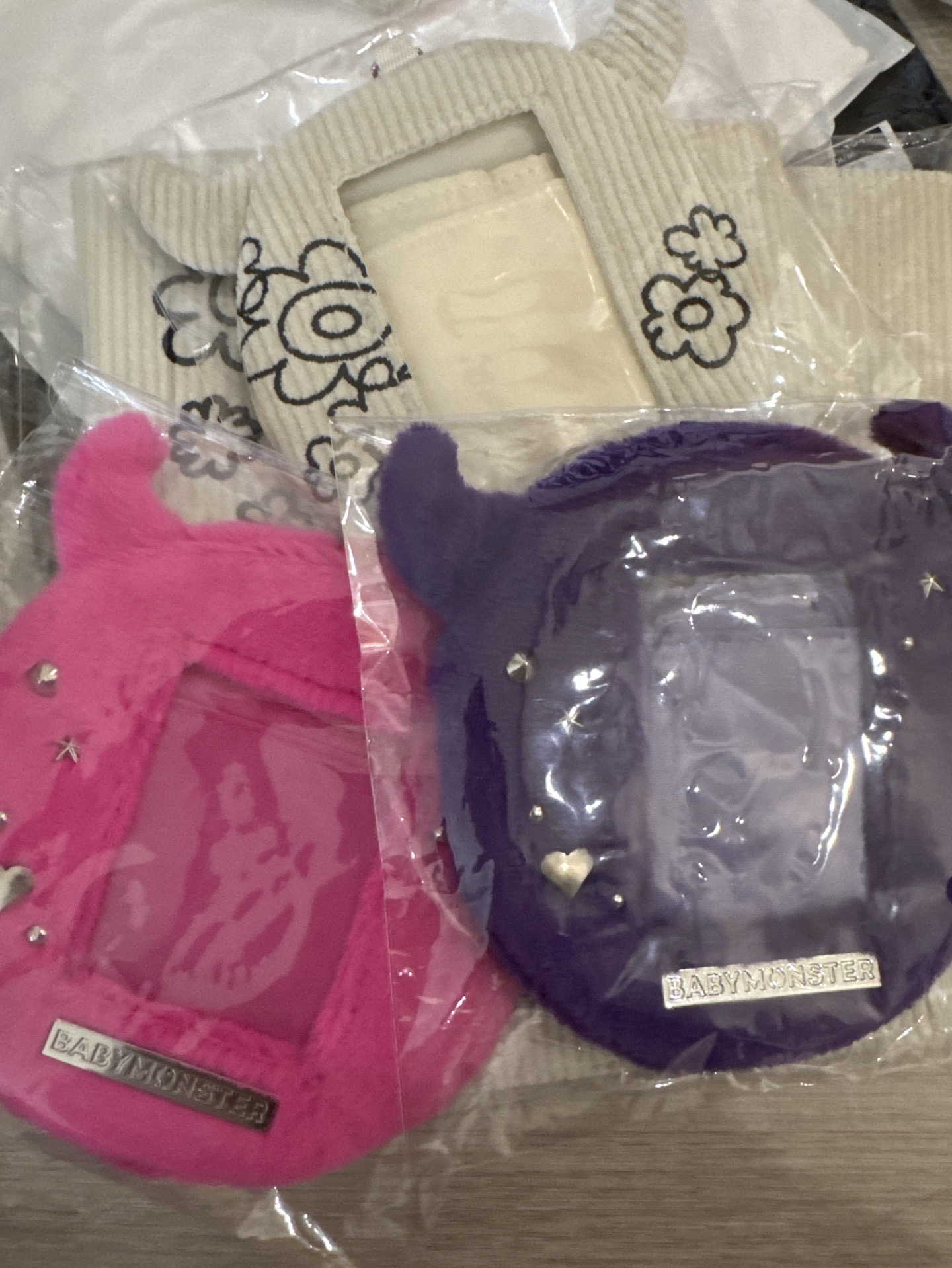 😈BABYMONSTER 小卡卡套組 紫