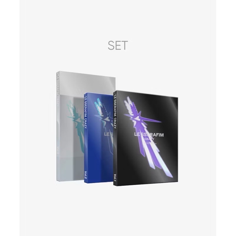 LS CRAZY 未拆專 3版各1