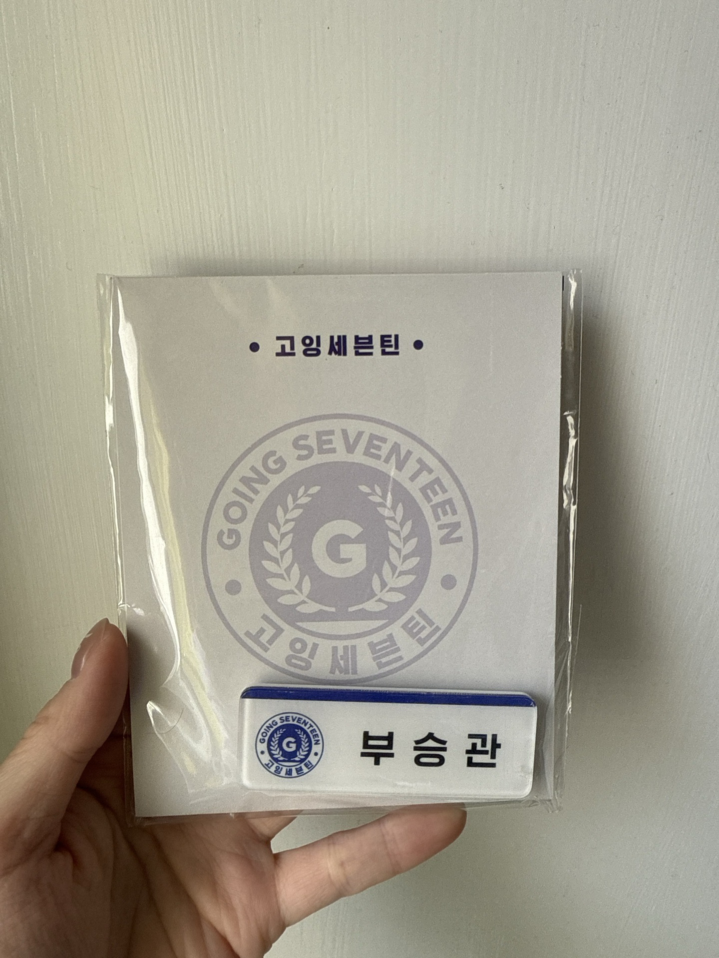 going SEVENTEEN 姓名牌 勝寛 