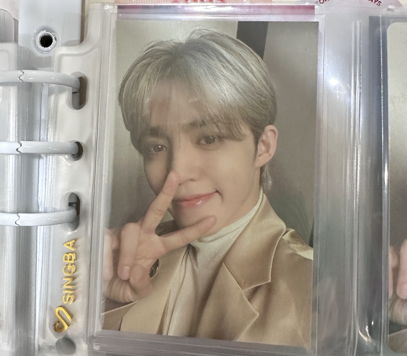 🧡seventeen 崔勝哲 RIGHT HERE 外套卡