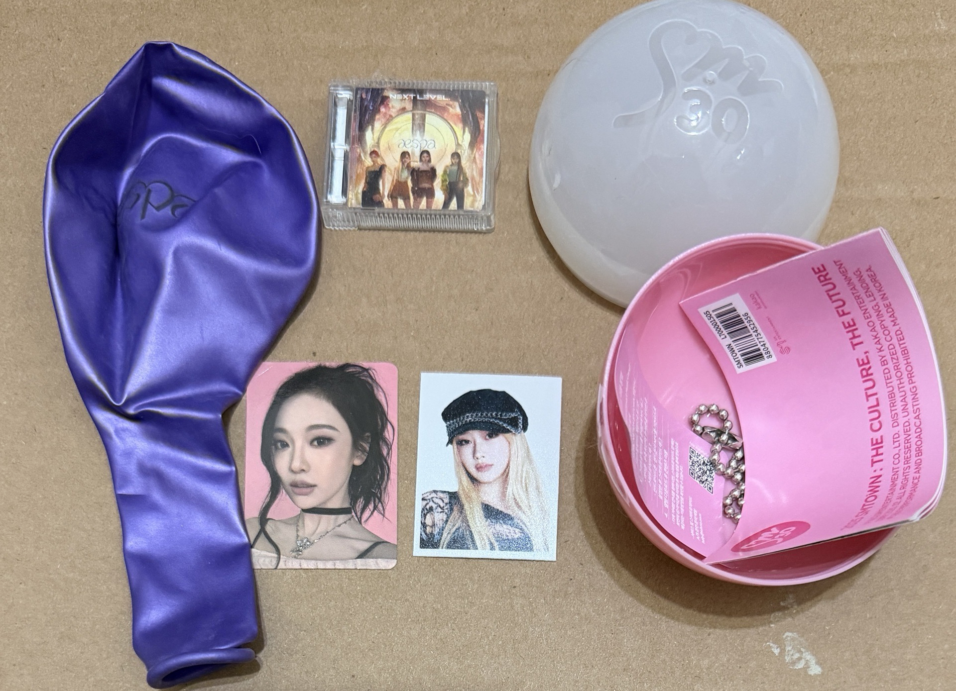 aespa+證件照特典 