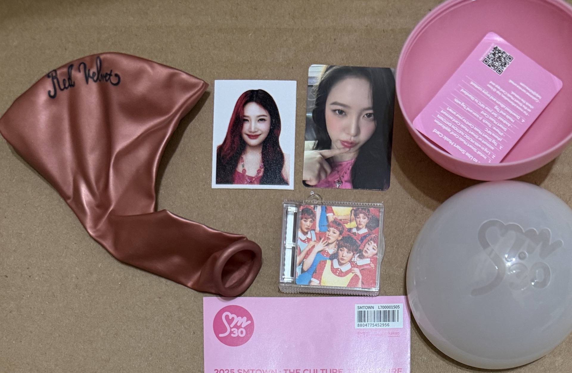 Red velvet+證件照特典 