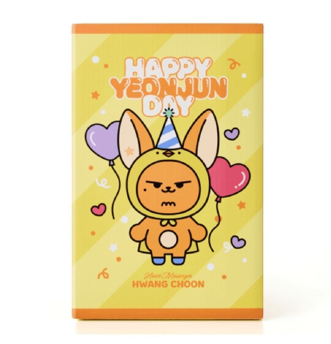 崔然竣 2025 生日 黃春 20cm大娃 全新未拆