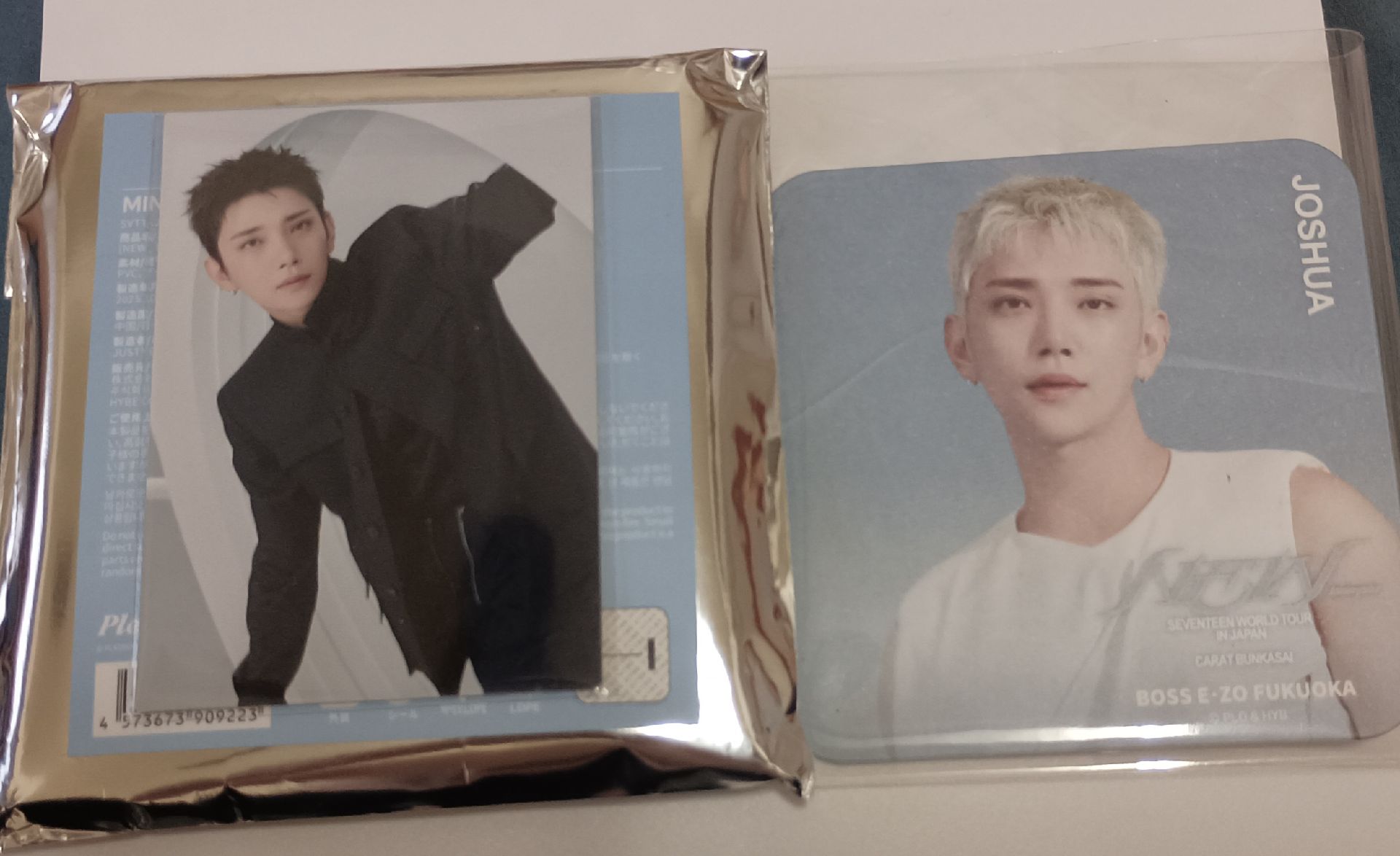 秀 pvc卡包+餐車杯墊方形