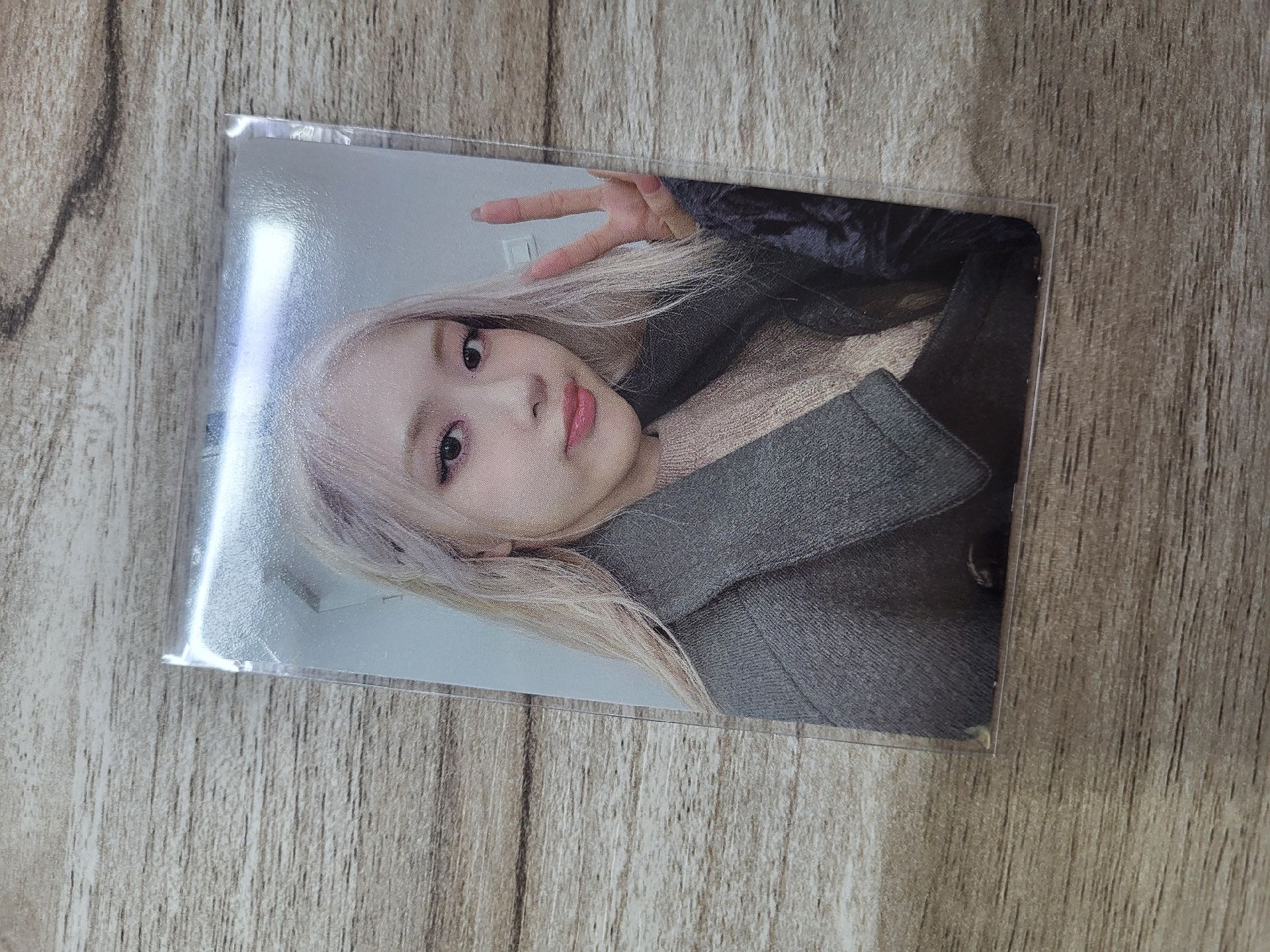 正規二 黑膠小卡 rose