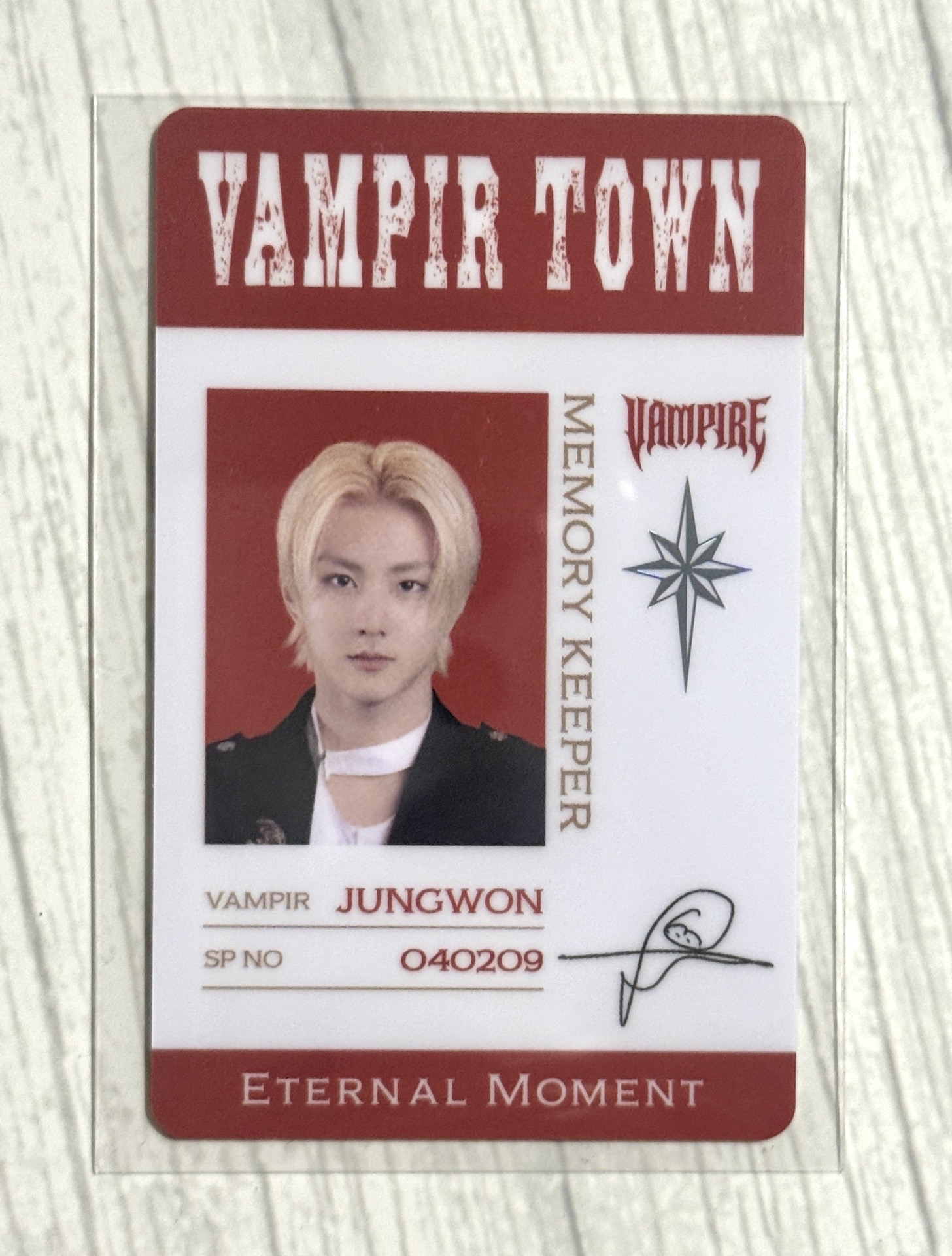 ENHYPEN WORLD SP卡 吸血鬼 禎元 未掃碼