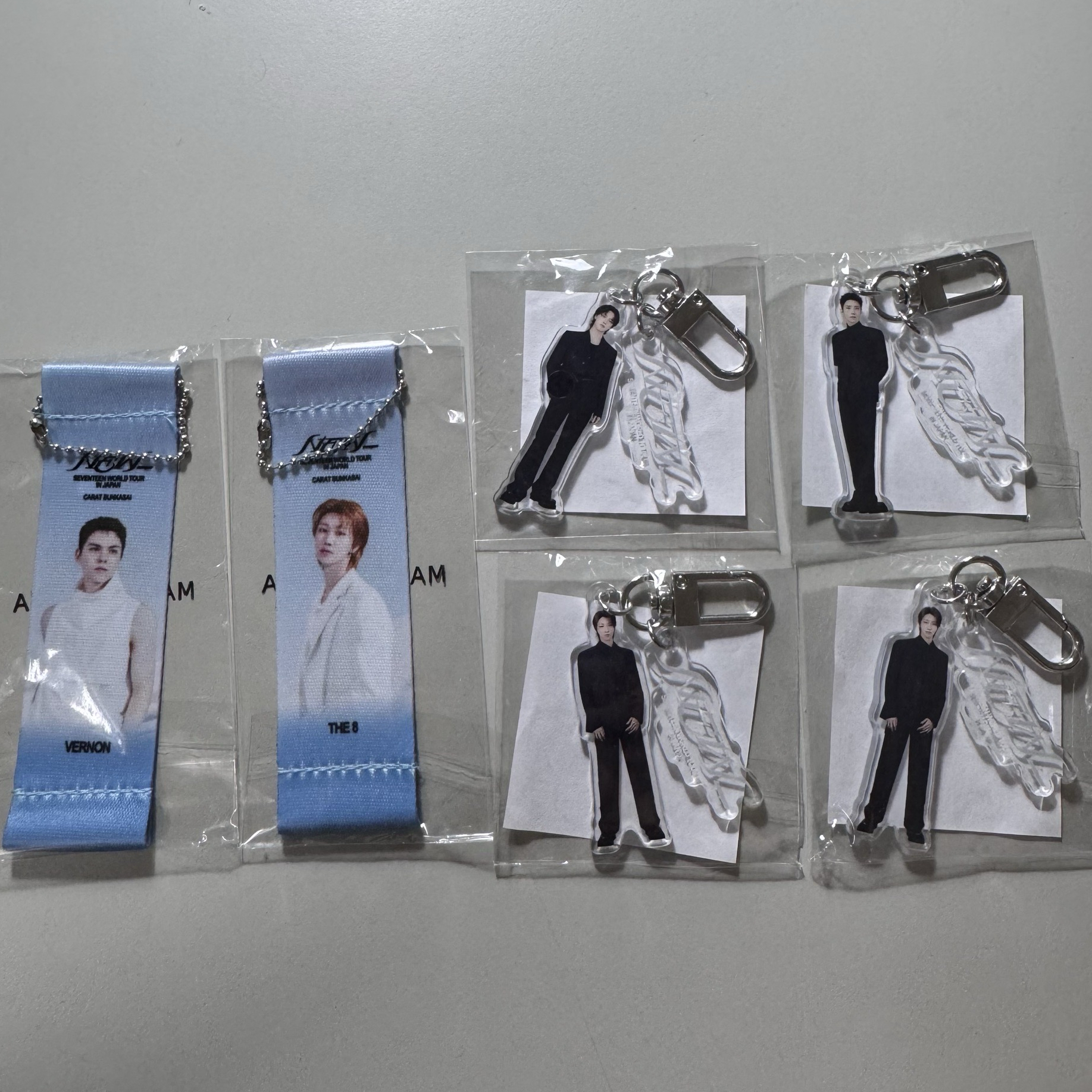 SVT NEW_ 日巡扭蛋 人形 飄帶 秀/燦/率/八