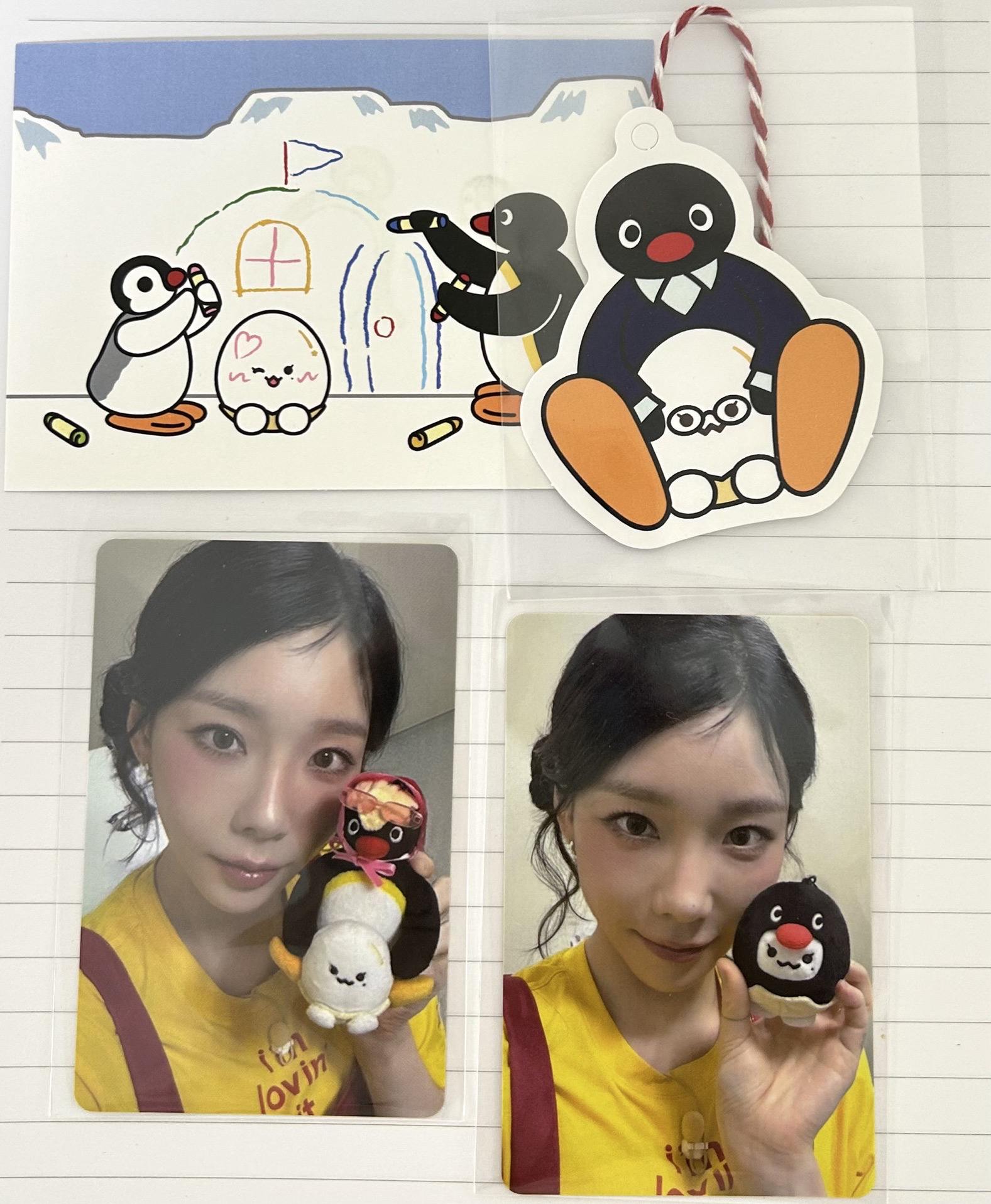 TAEYEON PINGU聯名 娃包 (痛包) 