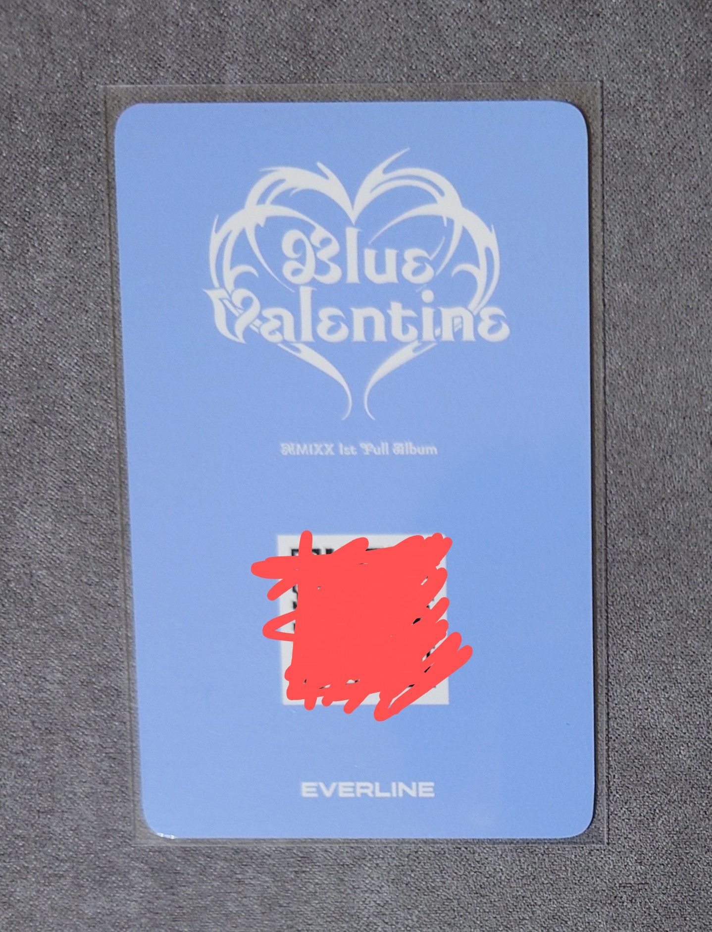 nmixx EL線下簽售莉QR Code卡背