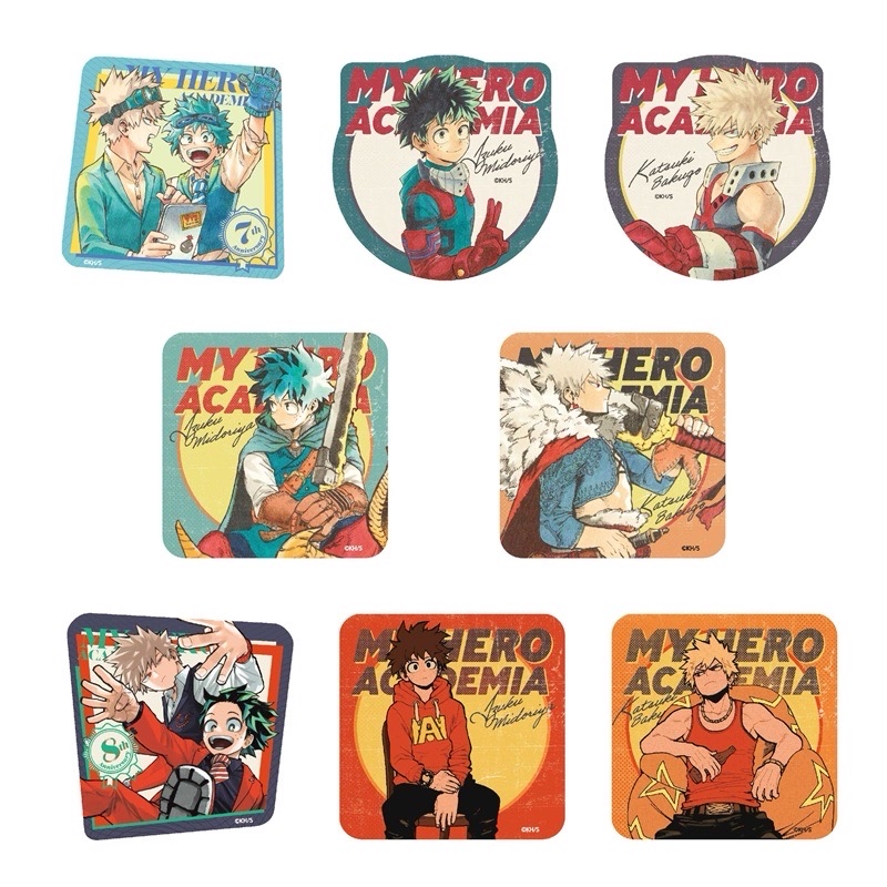 JCS限定 藝術貼紙包 －RIVALS－