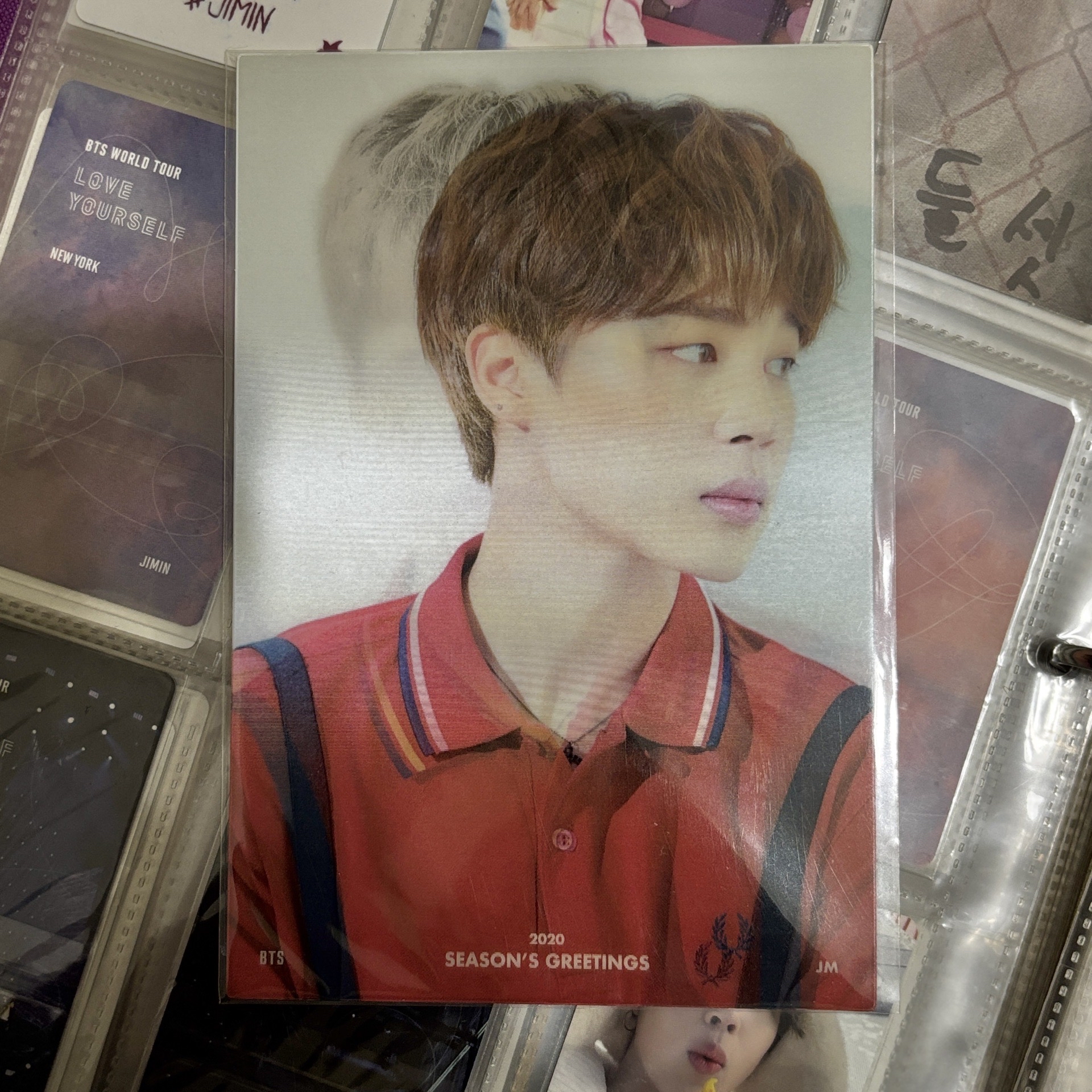 2020年曆 變化卡 智旻