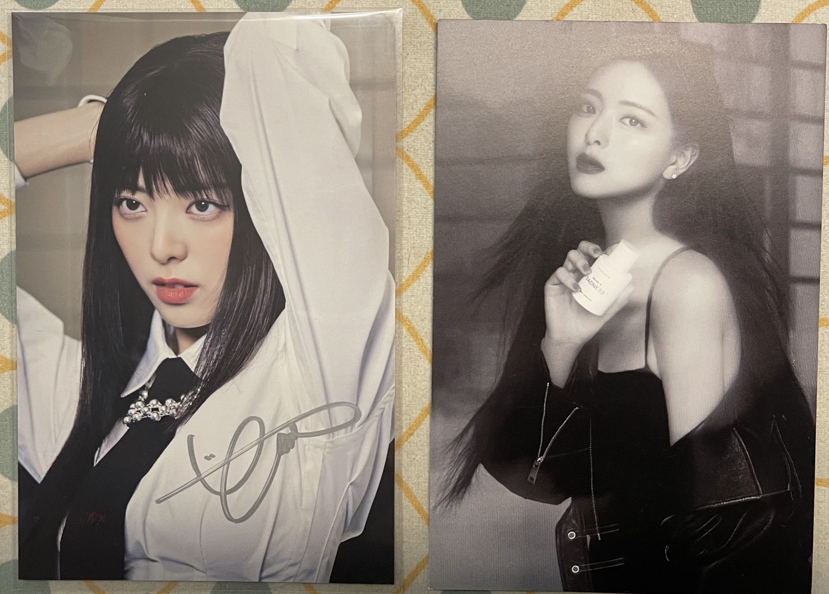 Yuan親簽及代言明信片（兩者不拆售）